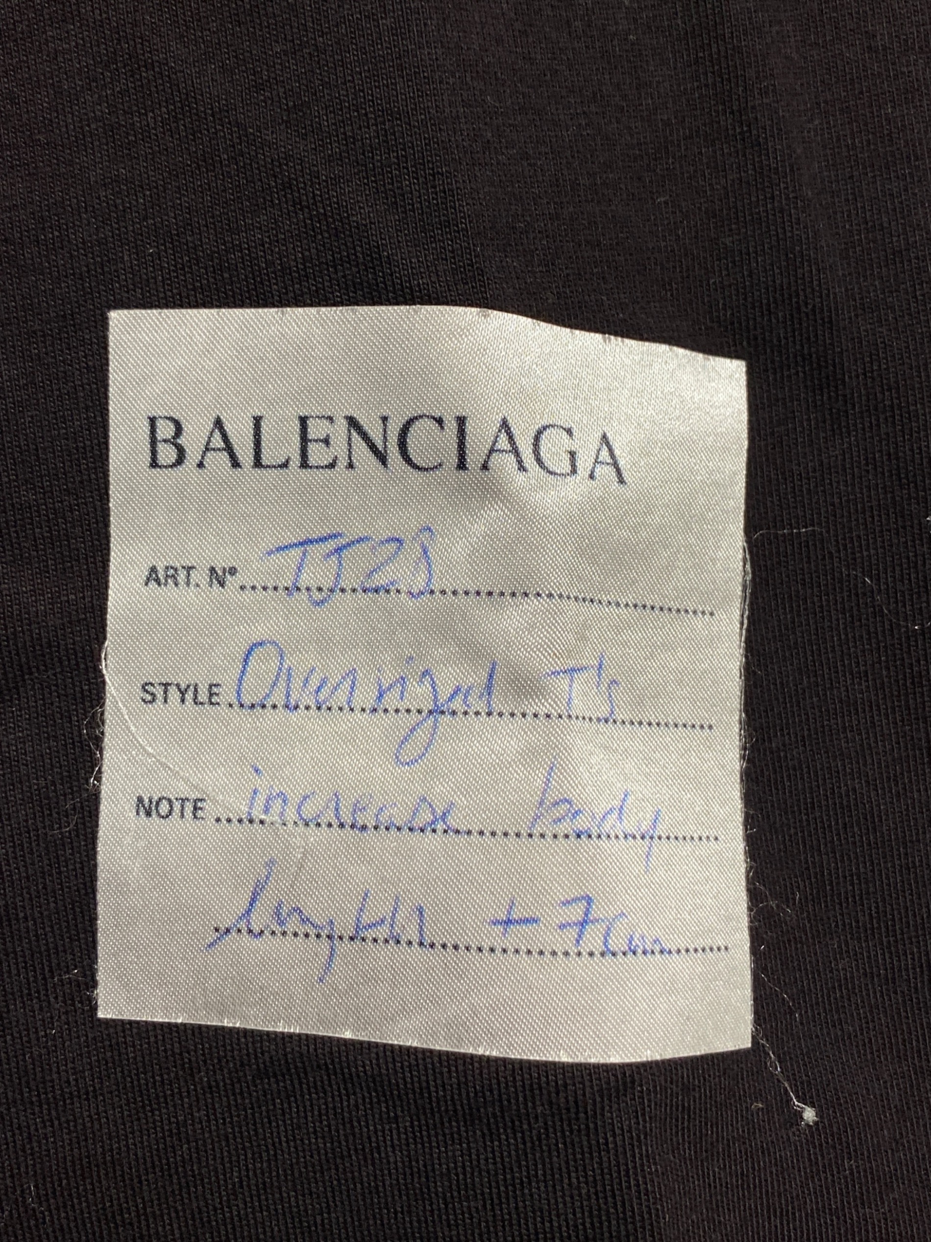 中古・古着通販】BALENCIAGA (バレンシアガ) Sample sticker ブラック