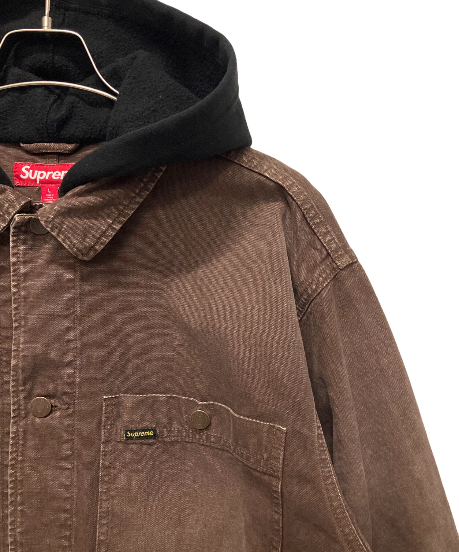 中古・古着通販】SUPREME (シュプリーム) 25SS Worn Hooded Chore Coat