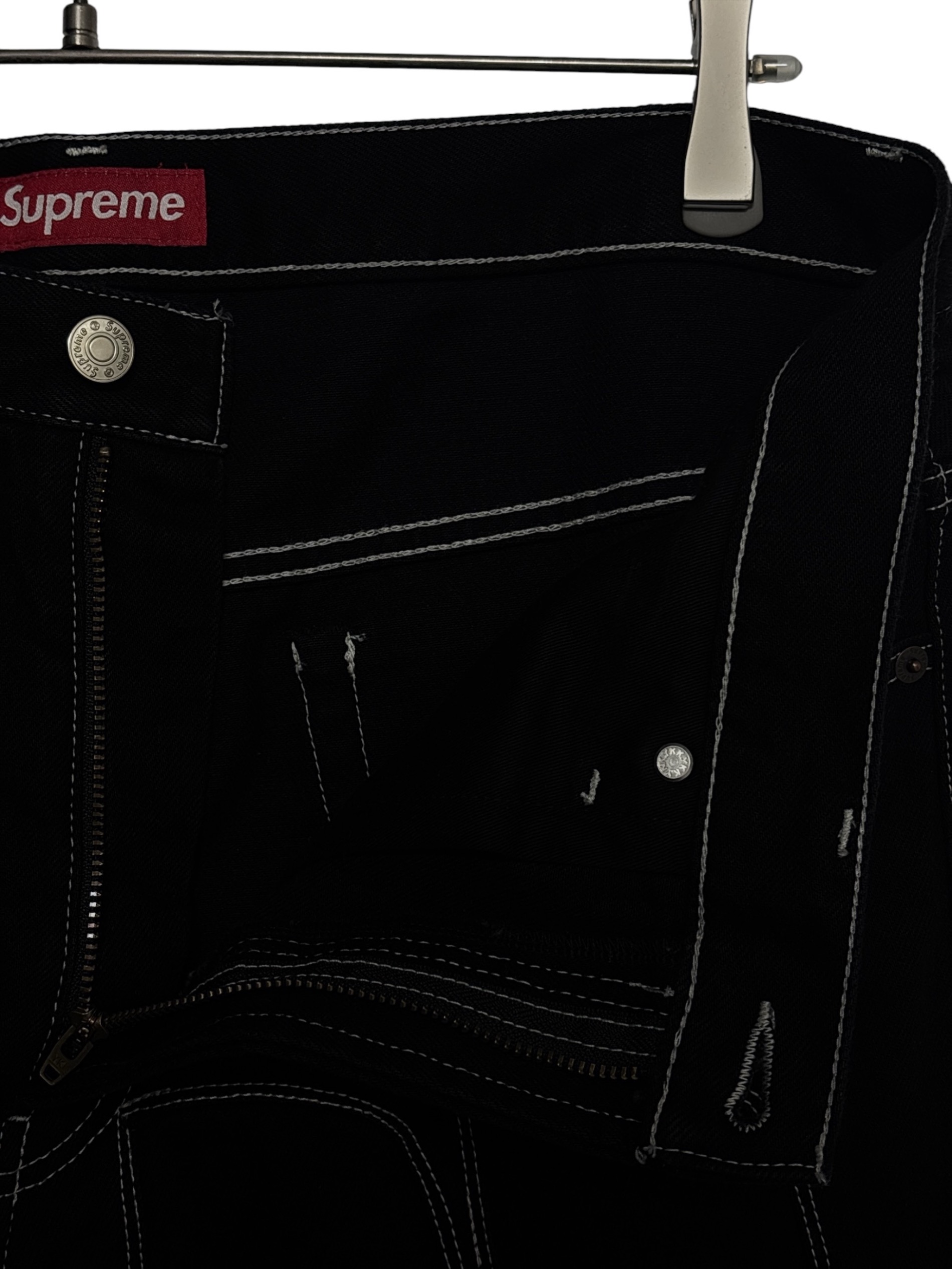 中古・古着通販】SUPREME (シュプリーム) Inset Spellout Baggy Jean