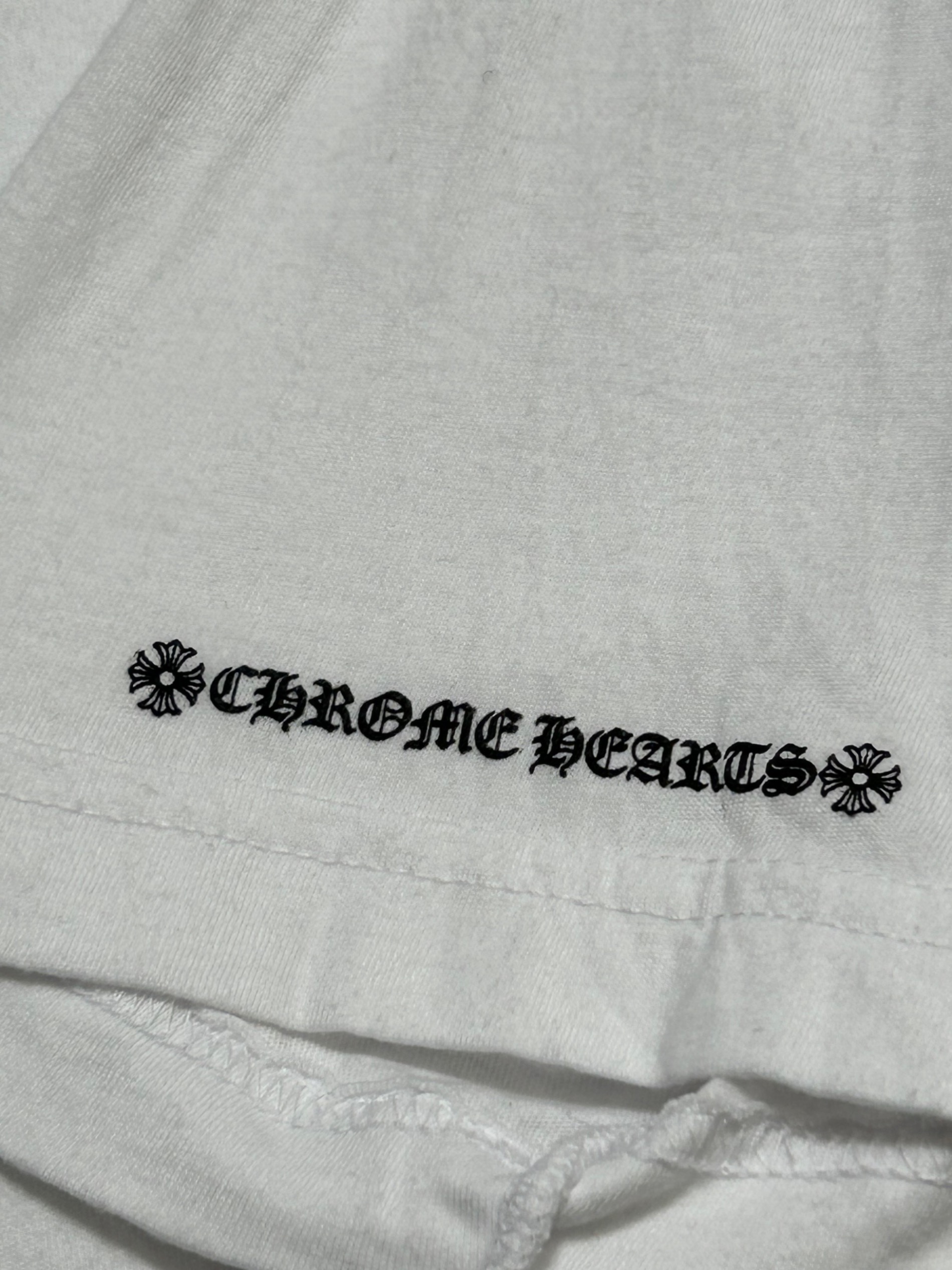 中古・古着通販】CHROME HEARTS (クロムハーツ) Neck Logo S/S T-Shirt