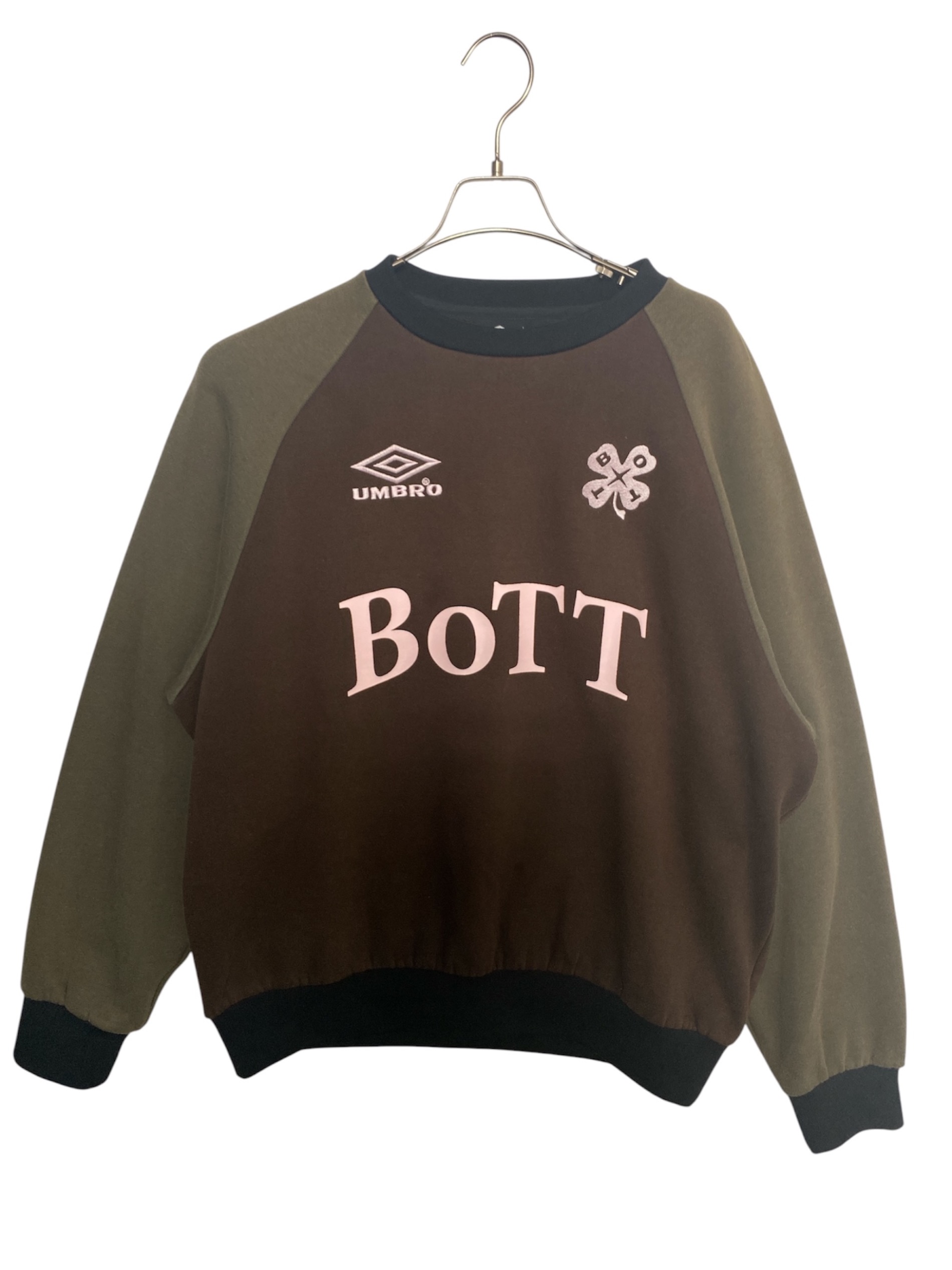 Umbro BoTT トレーナー ブラウン/カーキ 中古・古着通販】BoTT (ボット) UMBRO (アンブロ) スウェット ブラウン