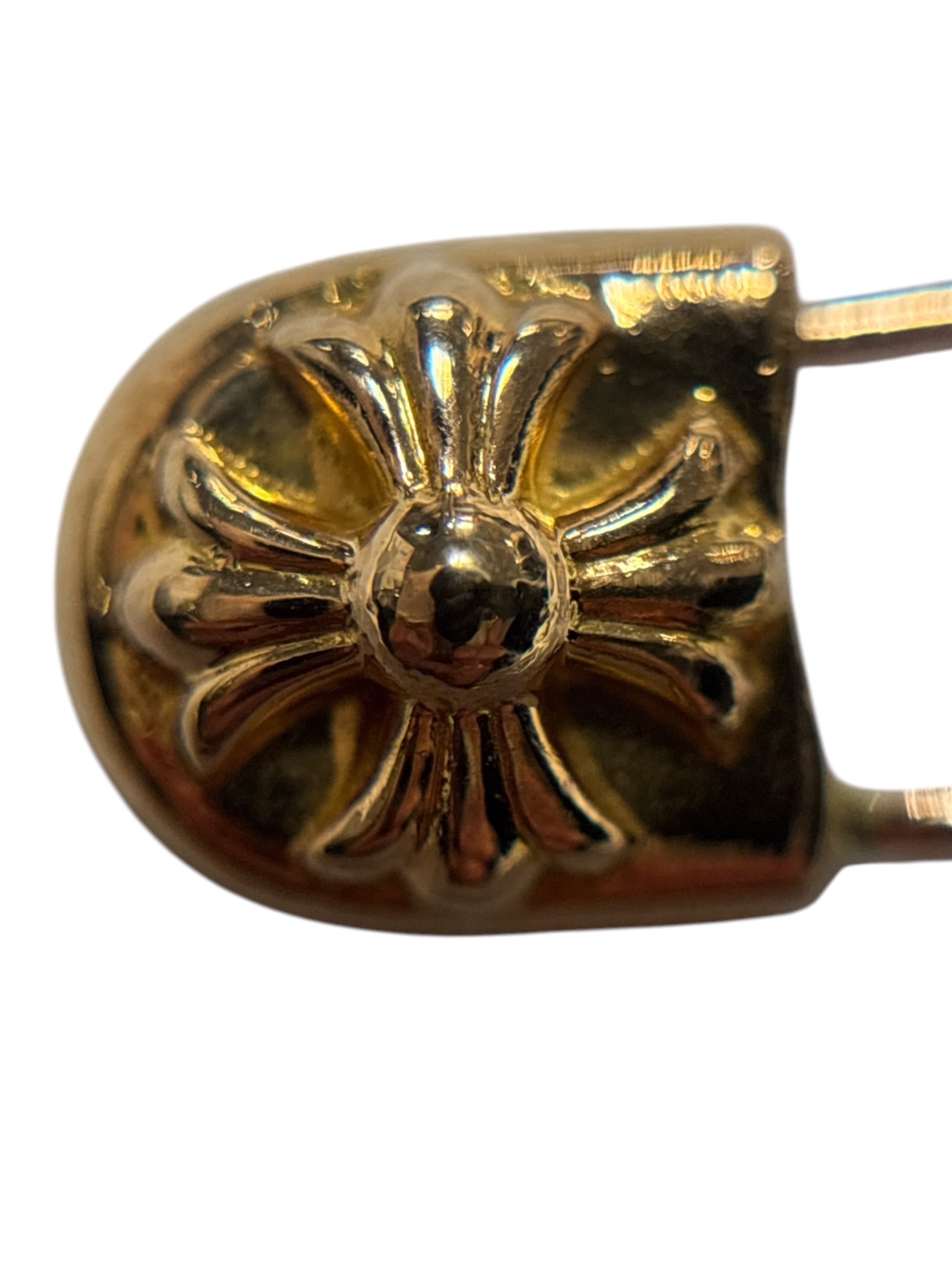 中古・古着通販】CHROME HEARTS (クロムハーツ) 22K SAFETY PIN CH