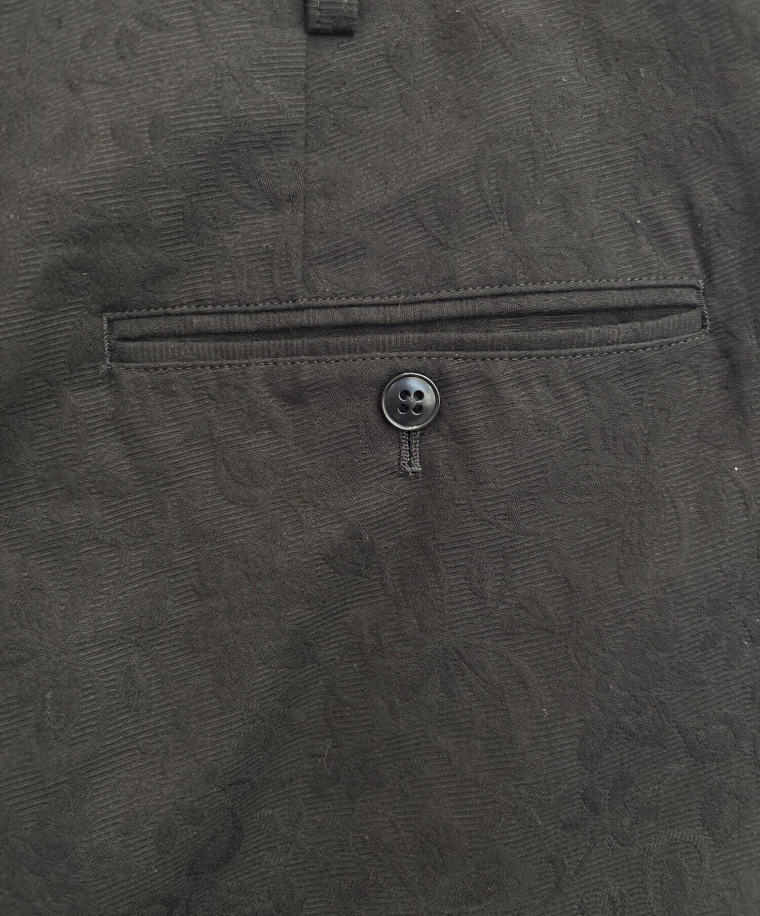 Yohji Yamamoto POUR HOMME 刺繍スラックス パンツ 中古・古着通販】Yohji Yamamoto pour homme (ヨウジヤマモト