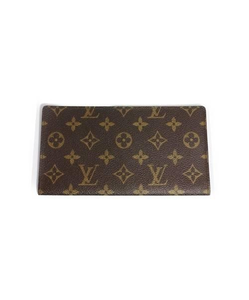 中古・古着通販】LOUIS VUITTON (ルイヴィトン) 札入れ ブラウン 