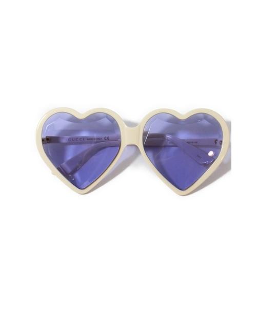 新品☆GUCCIサングラス GGハート☆ 中古・古着通販】GUCCI (グッチ) Heart Lens Sunglasses (ハートレンズ