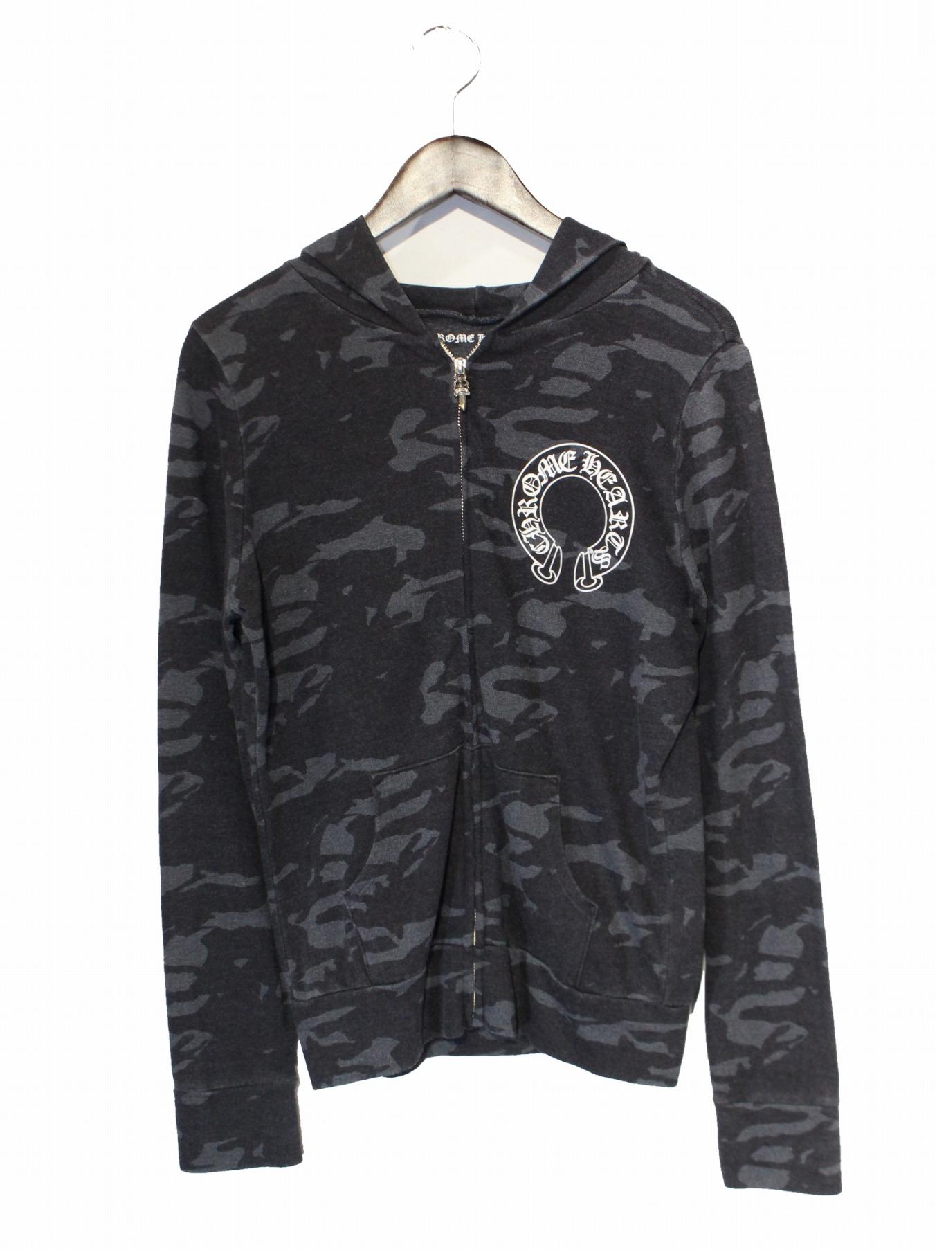中古・古着通販】CHROME HEARTS (クロムハーツ) ジップパーカー サイズ