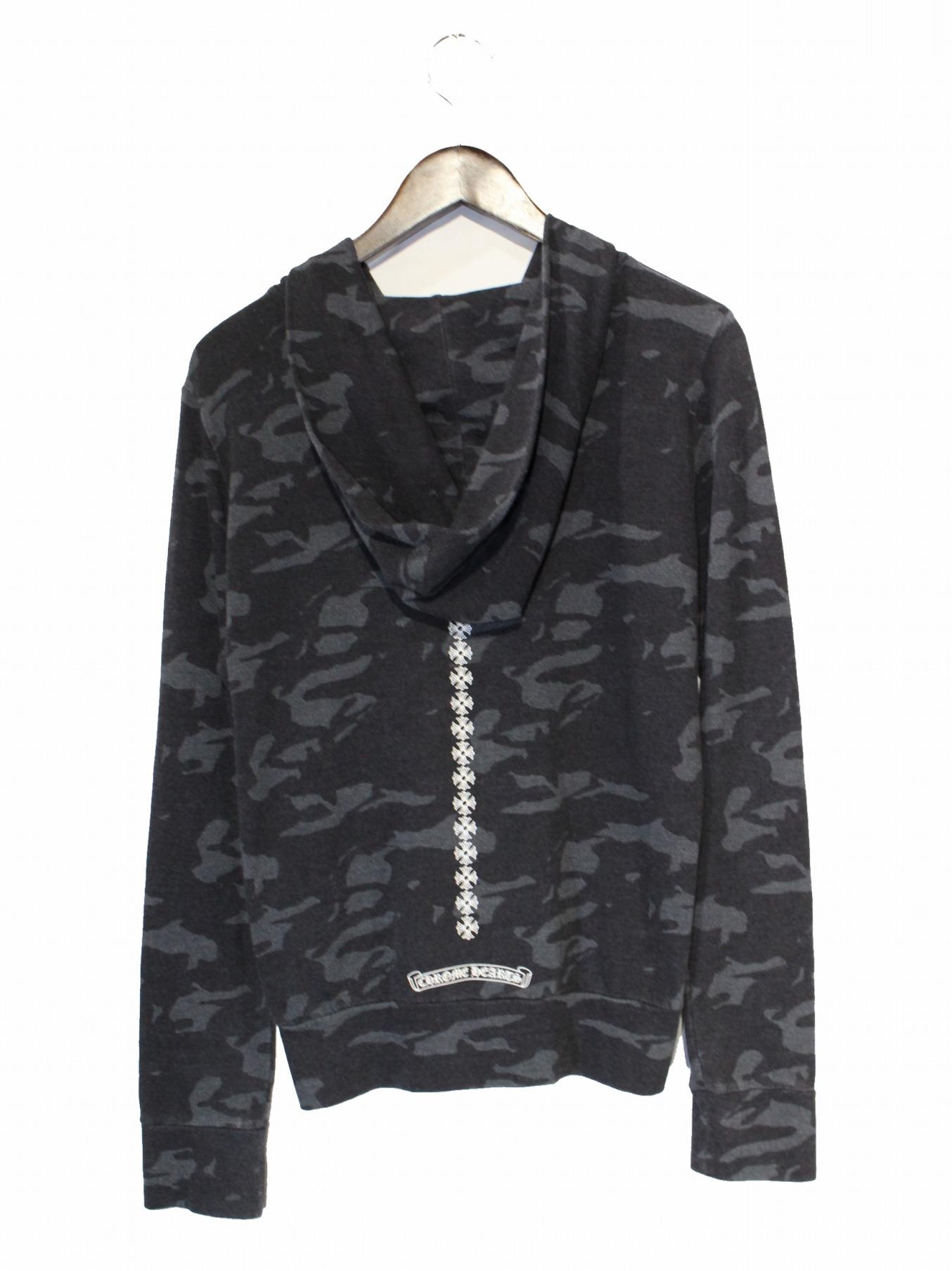 中古・古着通販】CHROME HEARTS (クロムハーツ) ジップパーカー サイズ 
