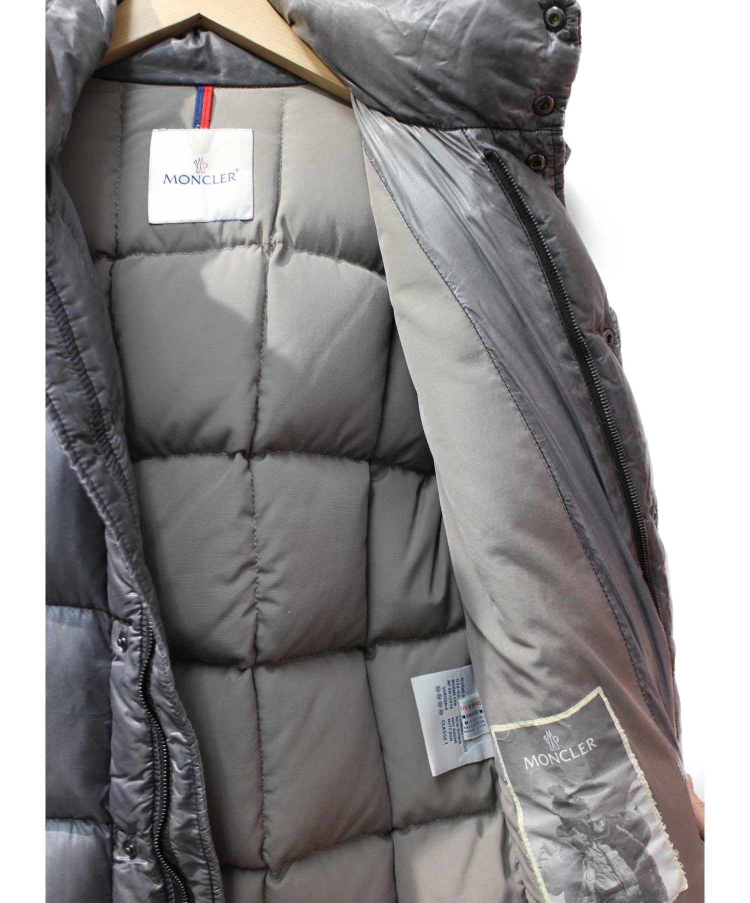 【未使用品】MONCLER ダウンジャケット アースグレー 2 楽天市場】＼最安値に挑戦／【新品】 モンクレール MONCLER 1A002 11