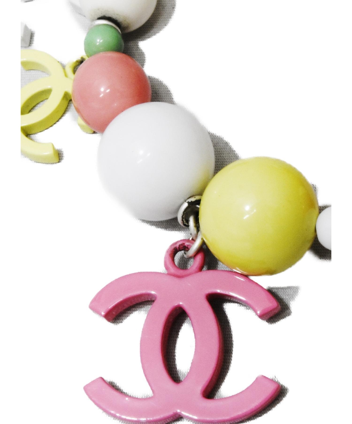 中古・古着通販】CHANEL (シャネル) ココマークビーズブレスレット