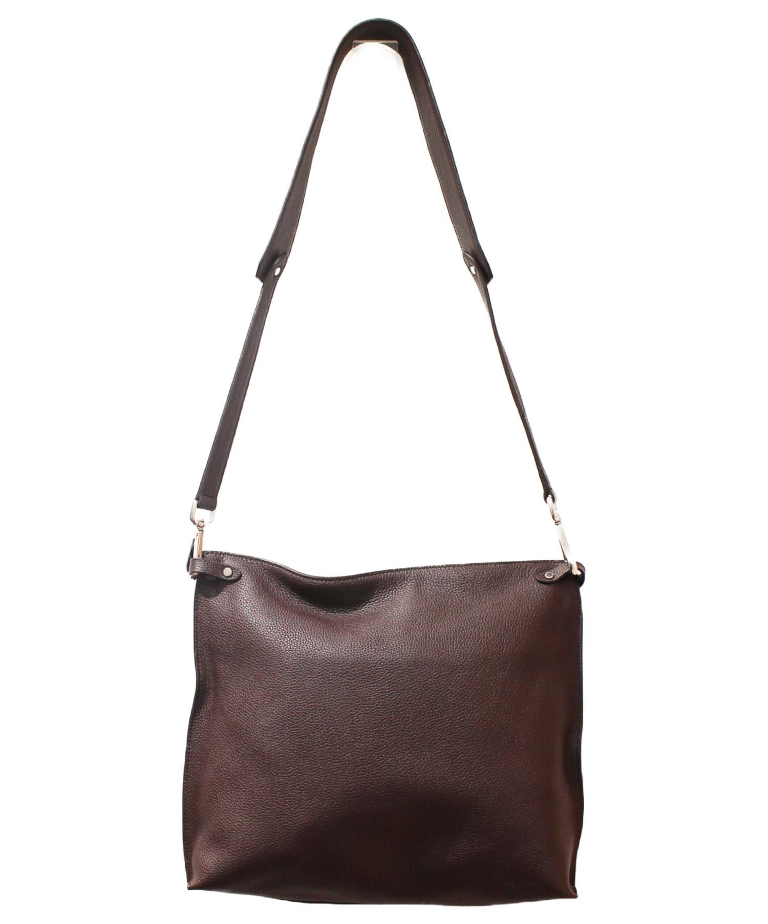 中古・古着通販】JIL SANDER (ジルサンダー) レザーショルダーバッグ
