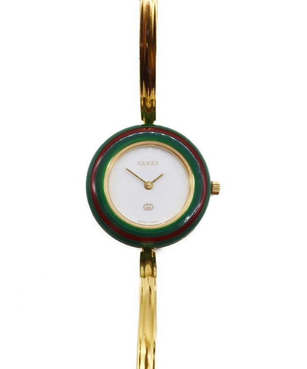 中古・古着通販】GUCCI (グッチ) リストウォッチ/チェンジベゼル