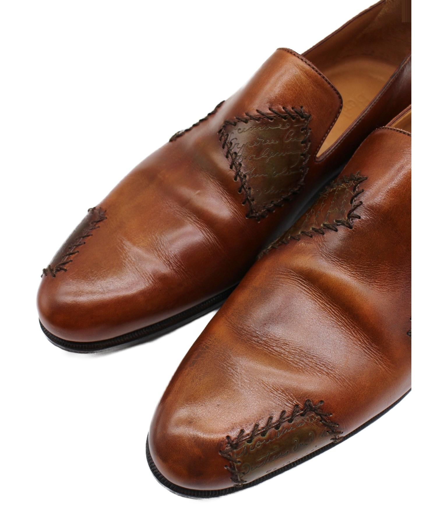 中古・古着通販】Berluti (ベルルッティ) スクリットパッチワーク