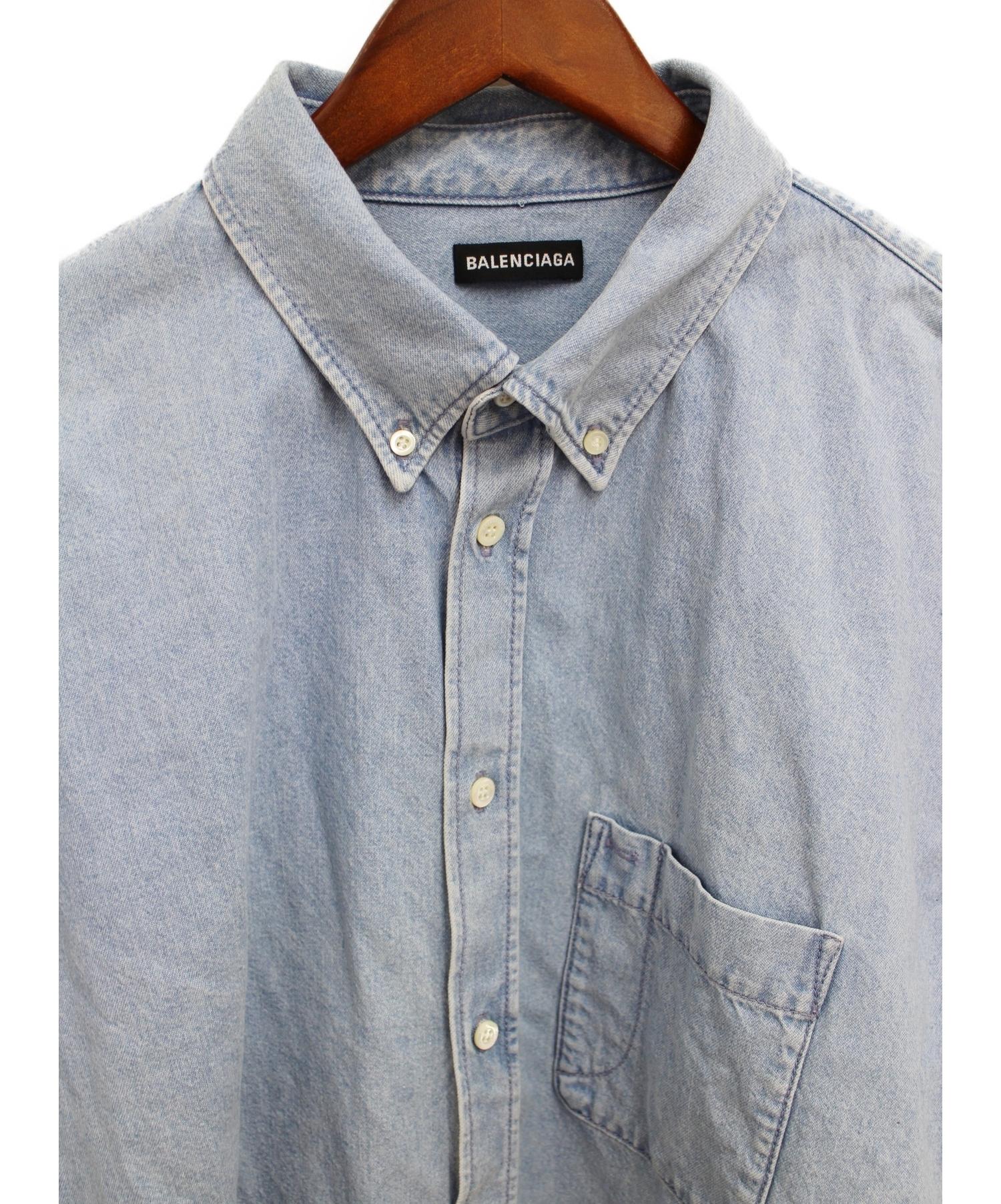 中古・古着通販】BALENCIAGA (バレンシアガ) 19SS/ロゴショート 