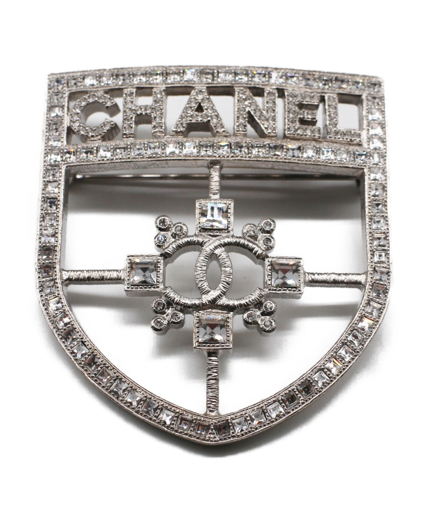 中古・古着通販】CHANEL (シャネル) ココマークエンブレムブローチ