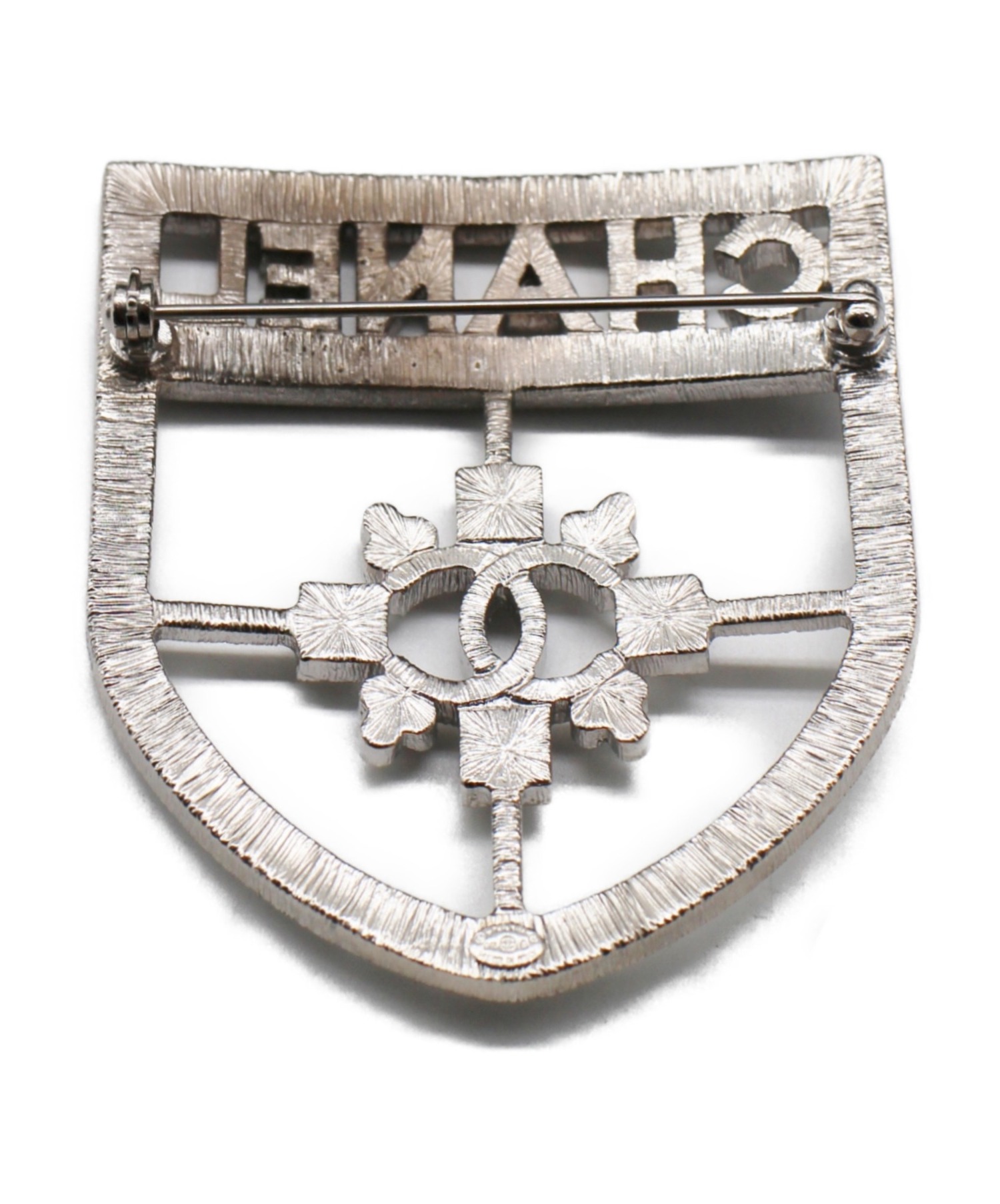 中古・古着通販】CHANEL (シャネル) ココマークエンブレムブローチ