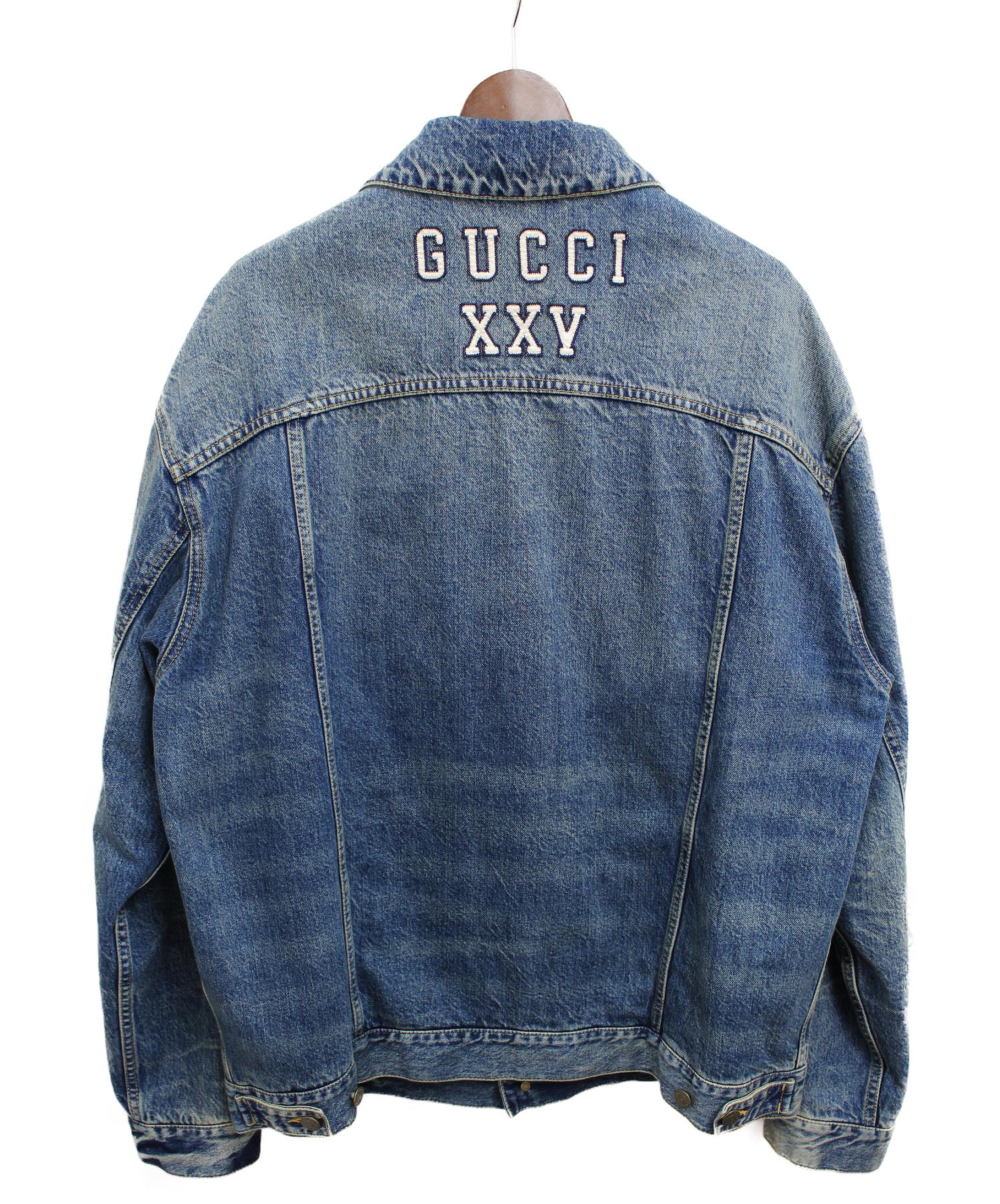 中古・古着通販】GUCCI (グッチ) 18AW/デニムジャケット インディゴ 