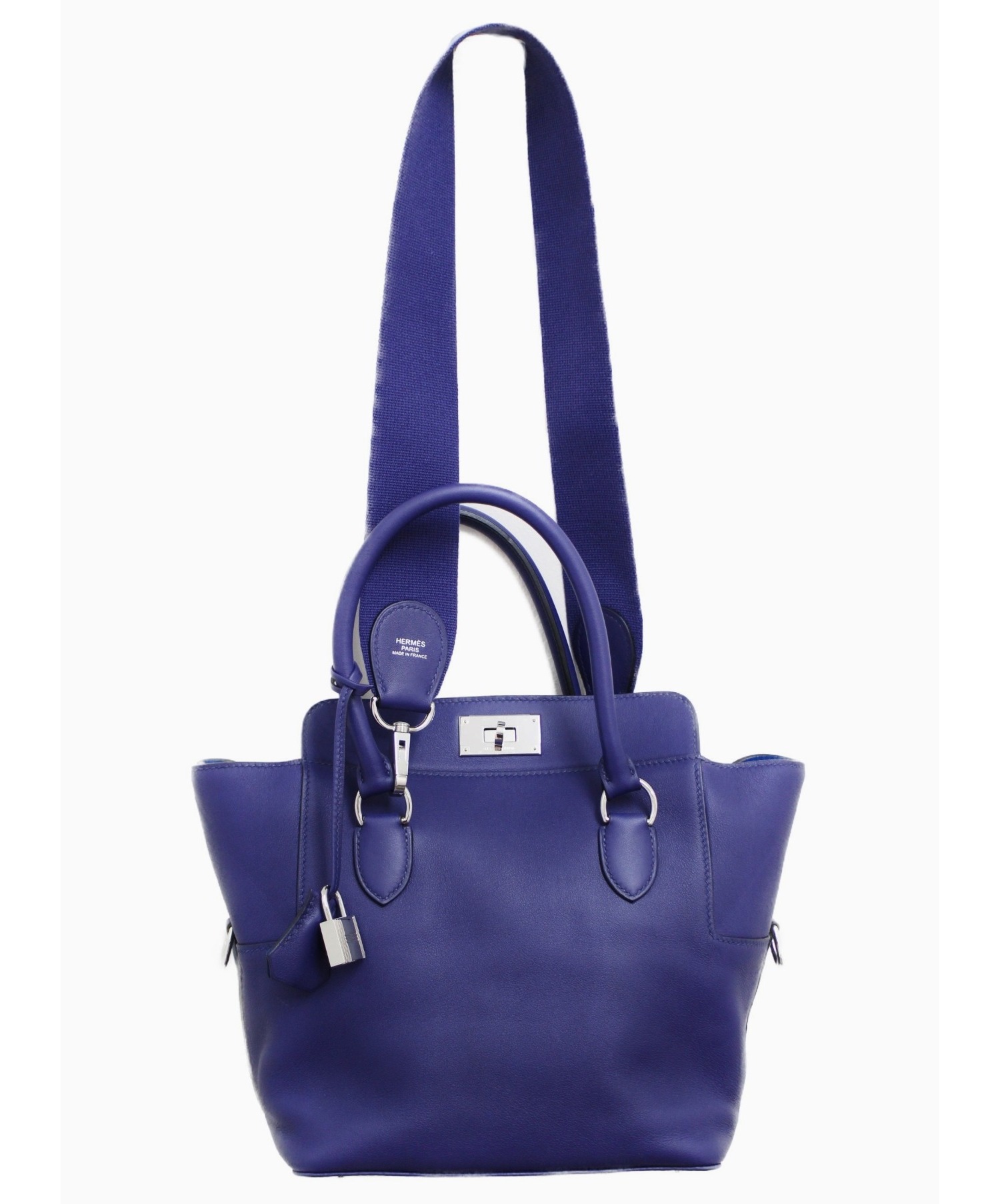 中古・古着通販】HERMES (エルメス) ツールボックス20 ネイビー×ブルー 