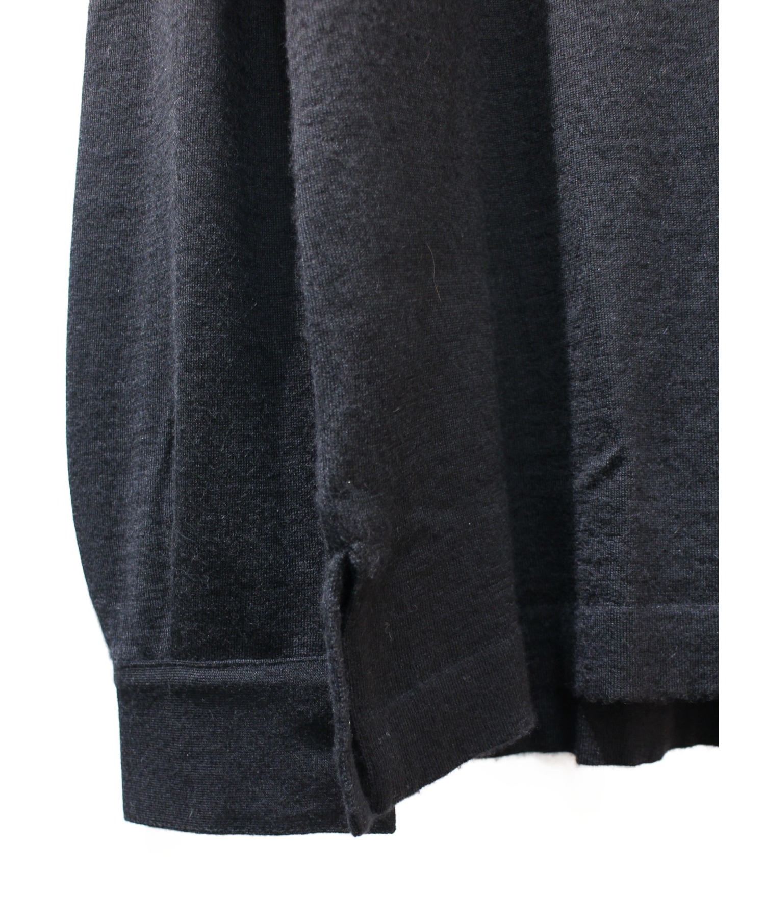 中古・古着通販】HERMES (エルメス) カシミヤシルク混ハーフジップ