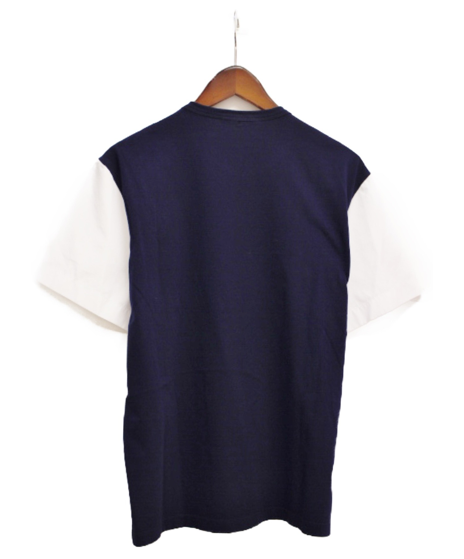 中古・古着通販】MARNI (マルニ) バイカラーTシャツ ネイビー×ホワイト