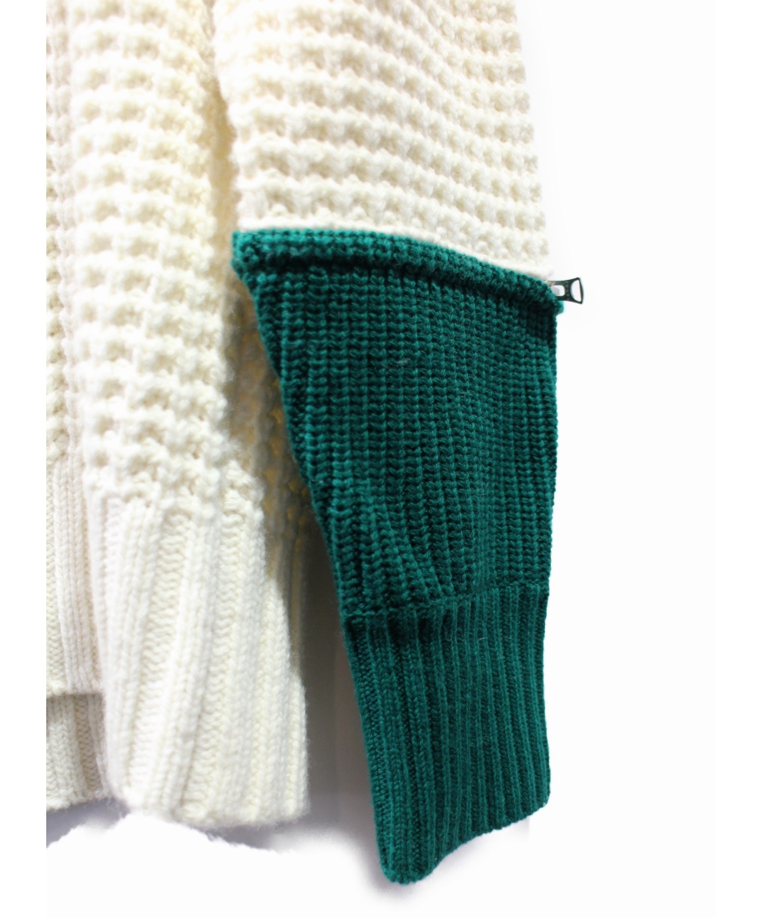 sacai サカイ 19aw zip knit