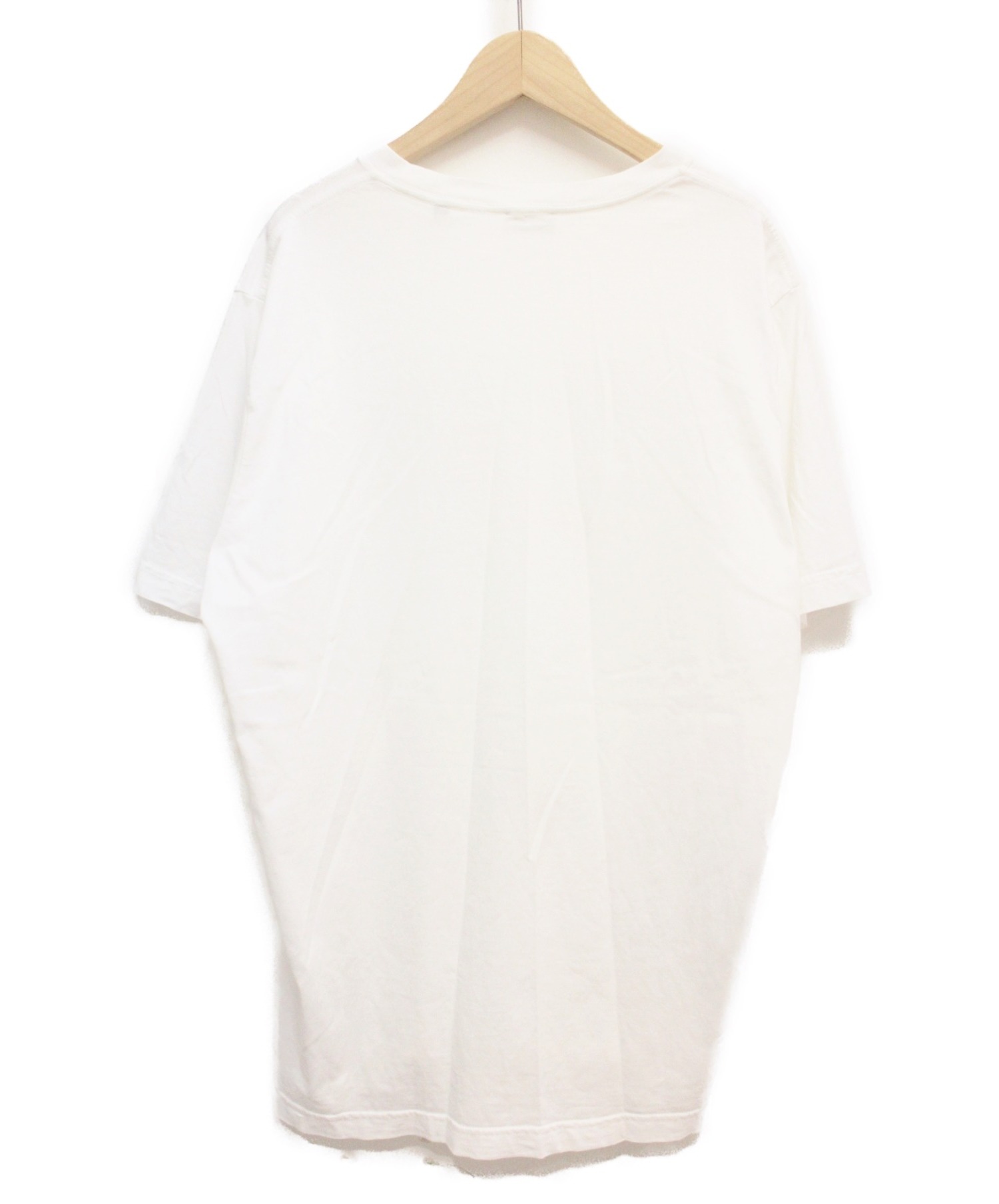 中古・古着通販】DIESEL (ディーゼル) プリントTシャツ ホワイト