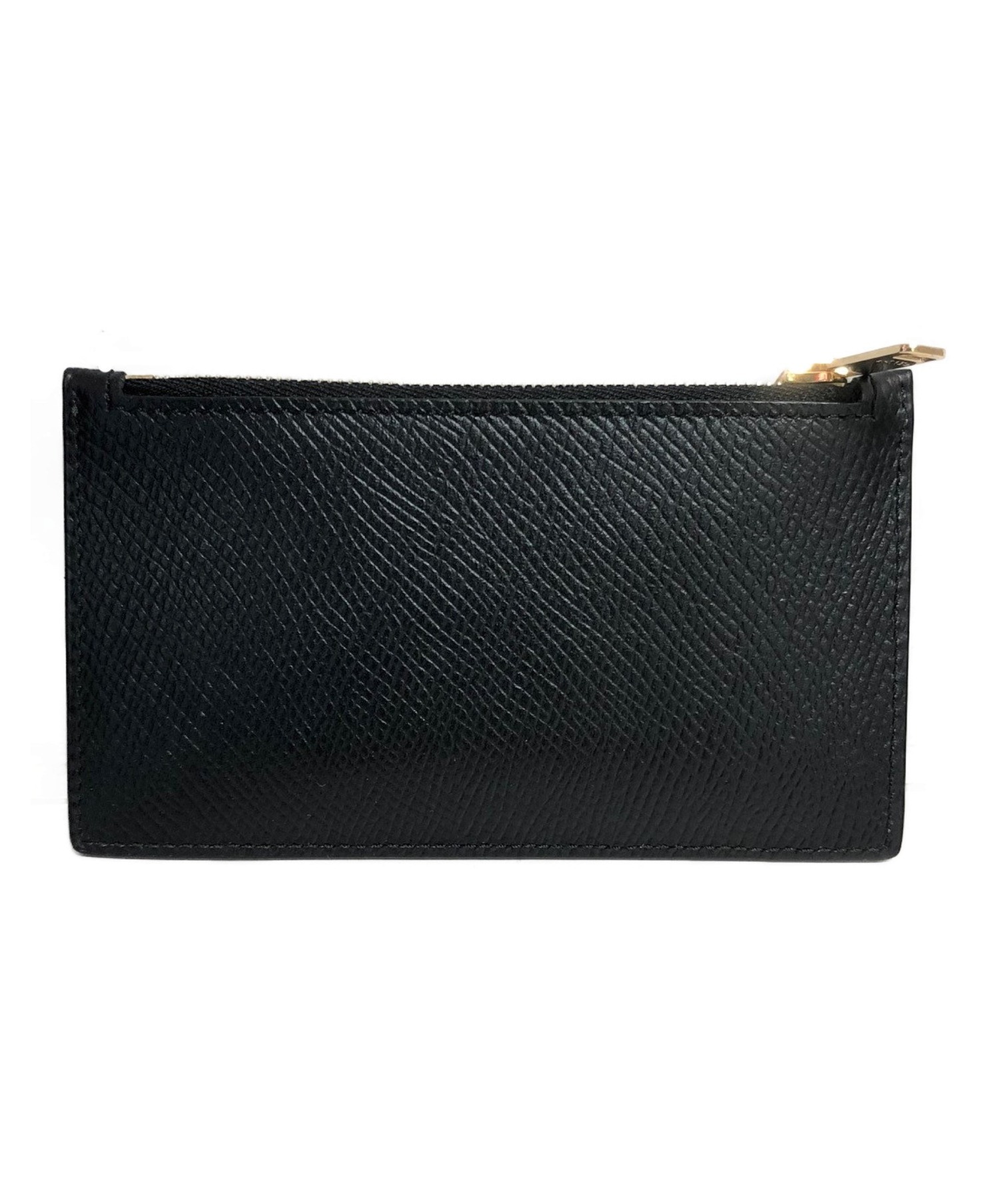 正規新同品！未使用！セリーヌ　レザー　手帳カバー　カードケース 中古・古着通販】CELINE (セリーヌ) レザーカードケース ブラック
