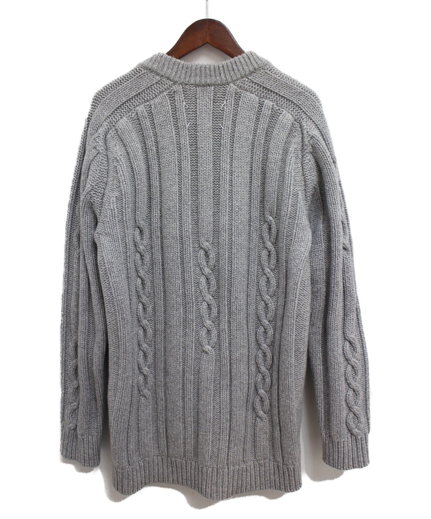 中古・古着通販】Maison Margiela (メゾンマルジェラ) Vネックニット