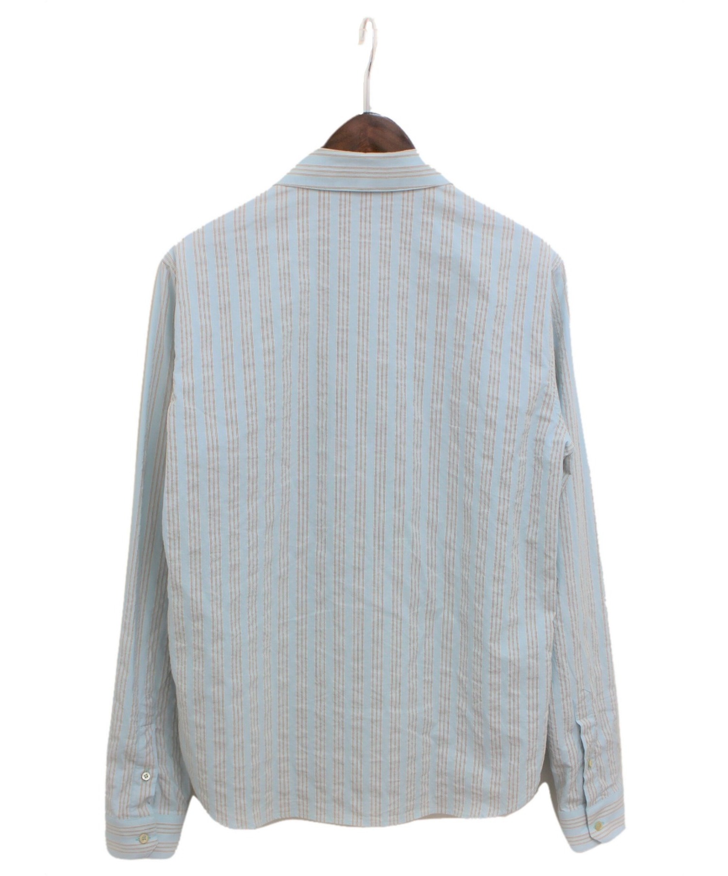 中古・古着通販】GUCCI (グッチ) 20SS ストライプシャツ ブルー サイズ