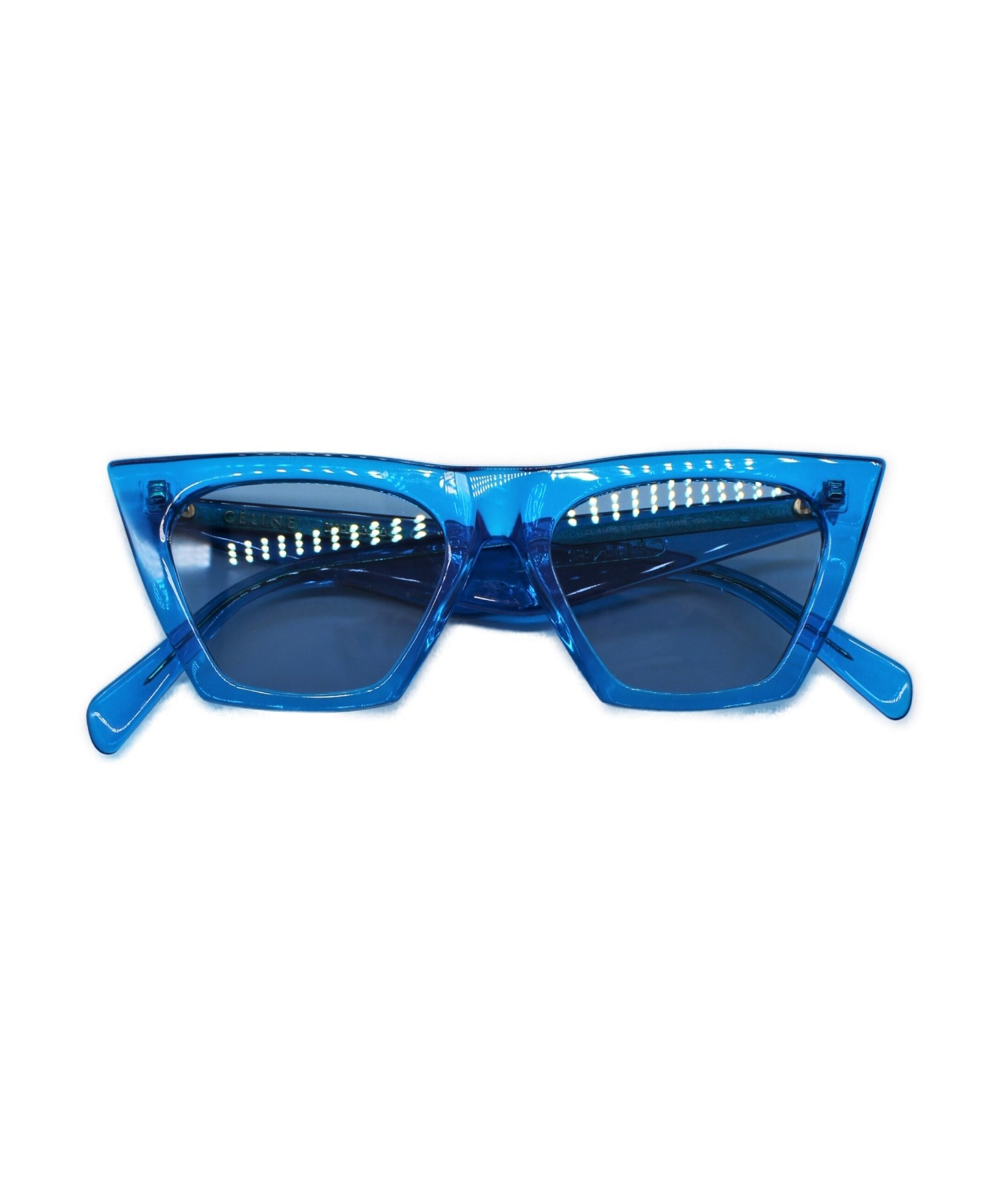 中古・古着通販】CELINE (セリーヌ) サングラス ブルー サイズ:- セル