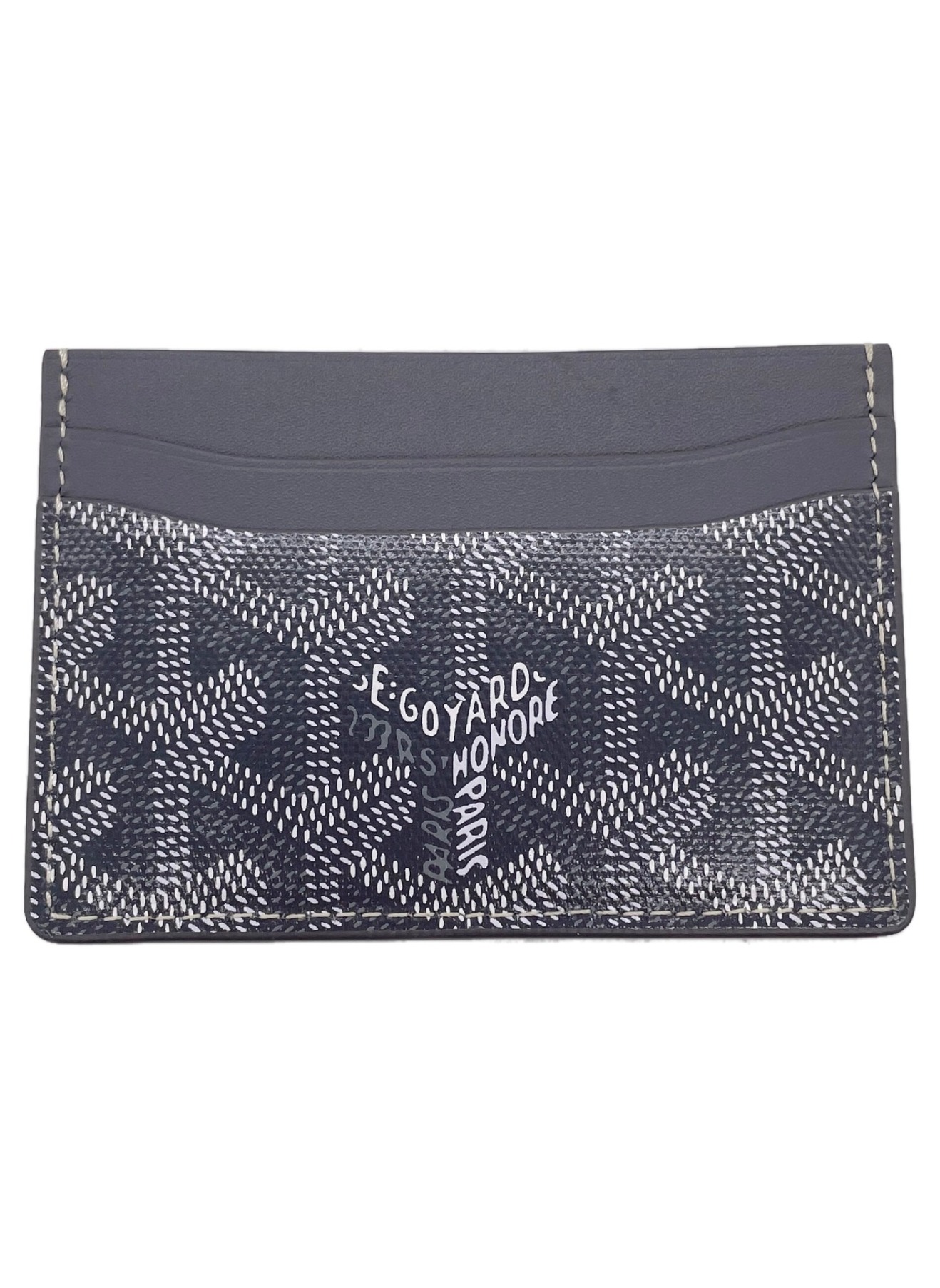 中古・古着通販】GOYARD (ゴヤール) カードケース グレー サイズ 