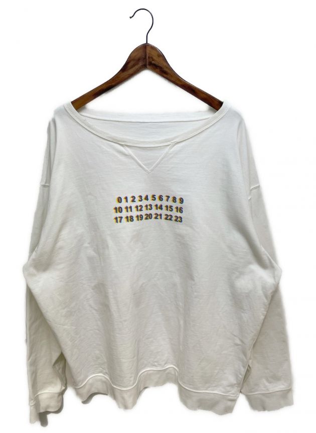 Maison Margiela（旧Maison Martin Margiela） - マルジェラ　カレンダータグ　グラフィックトレーナー【最安値】 中古・古着通販】Maison Margiela (メゾンマルジェラ) カレンダータグ
