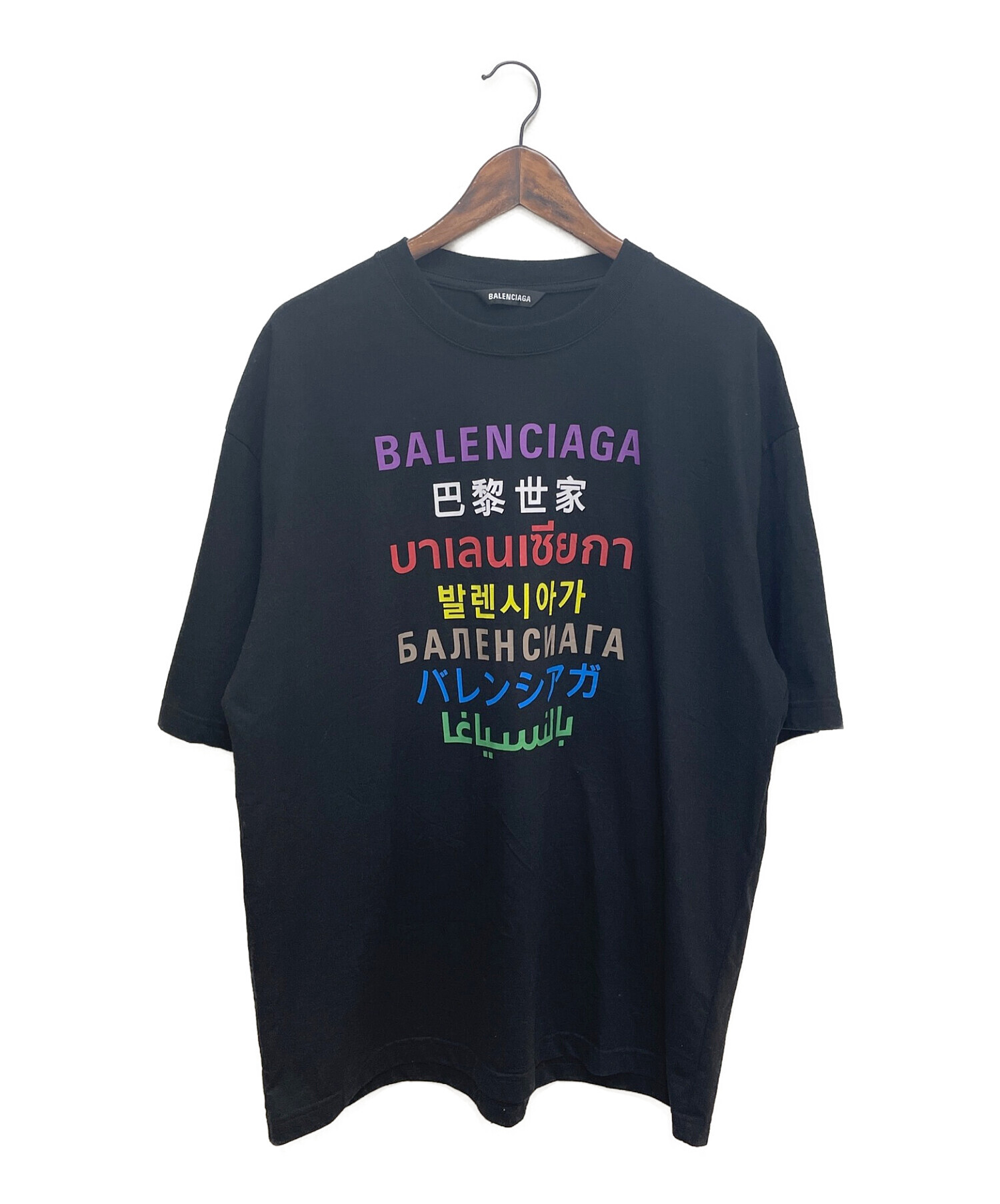中古・古着通販】BALENCIAGA (バレンシアガ) 21SS プリントTシャツ 