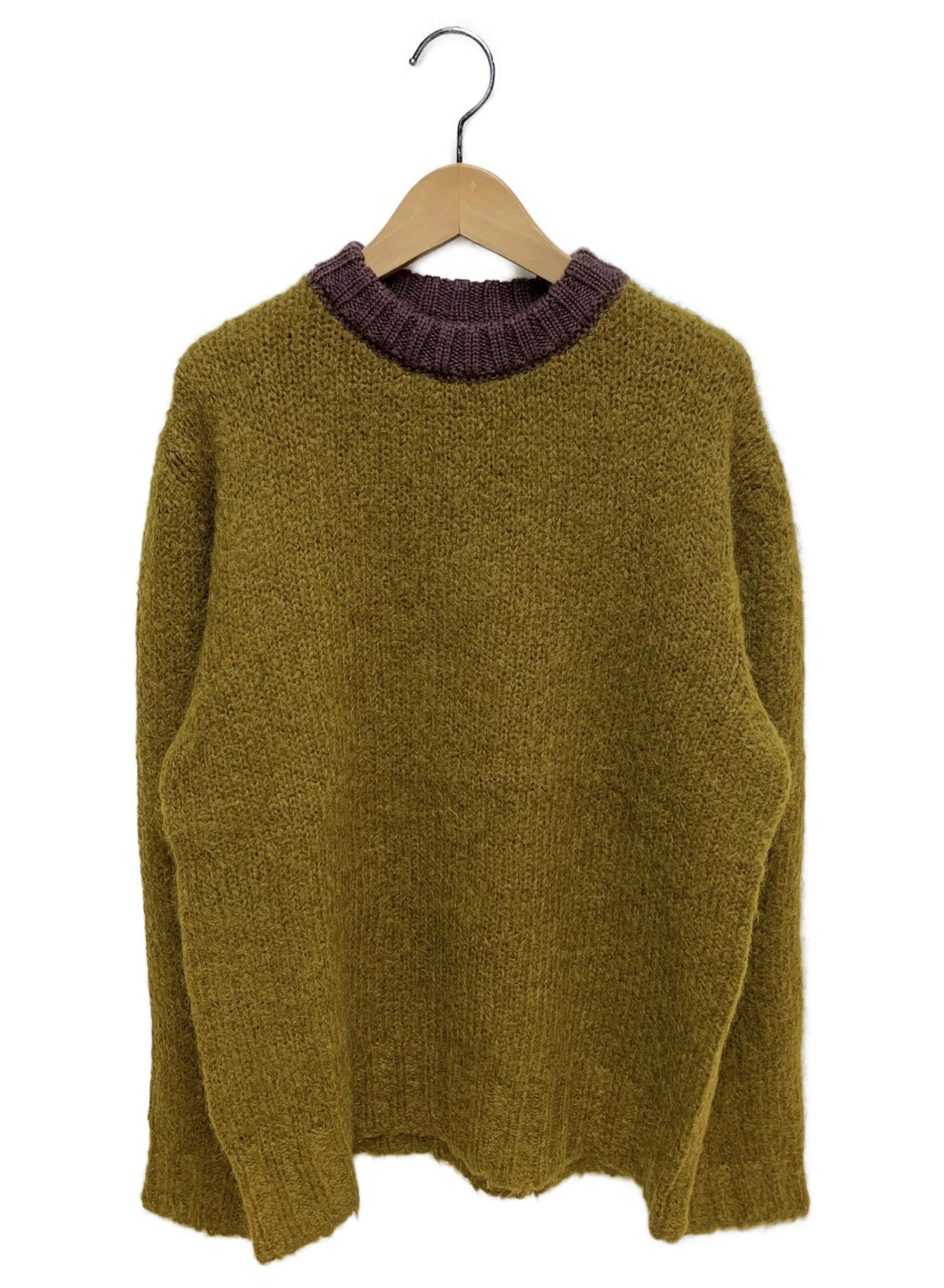 中古・古着通販】MARNI (マルニ) モヘア ニット セーター ブラウン