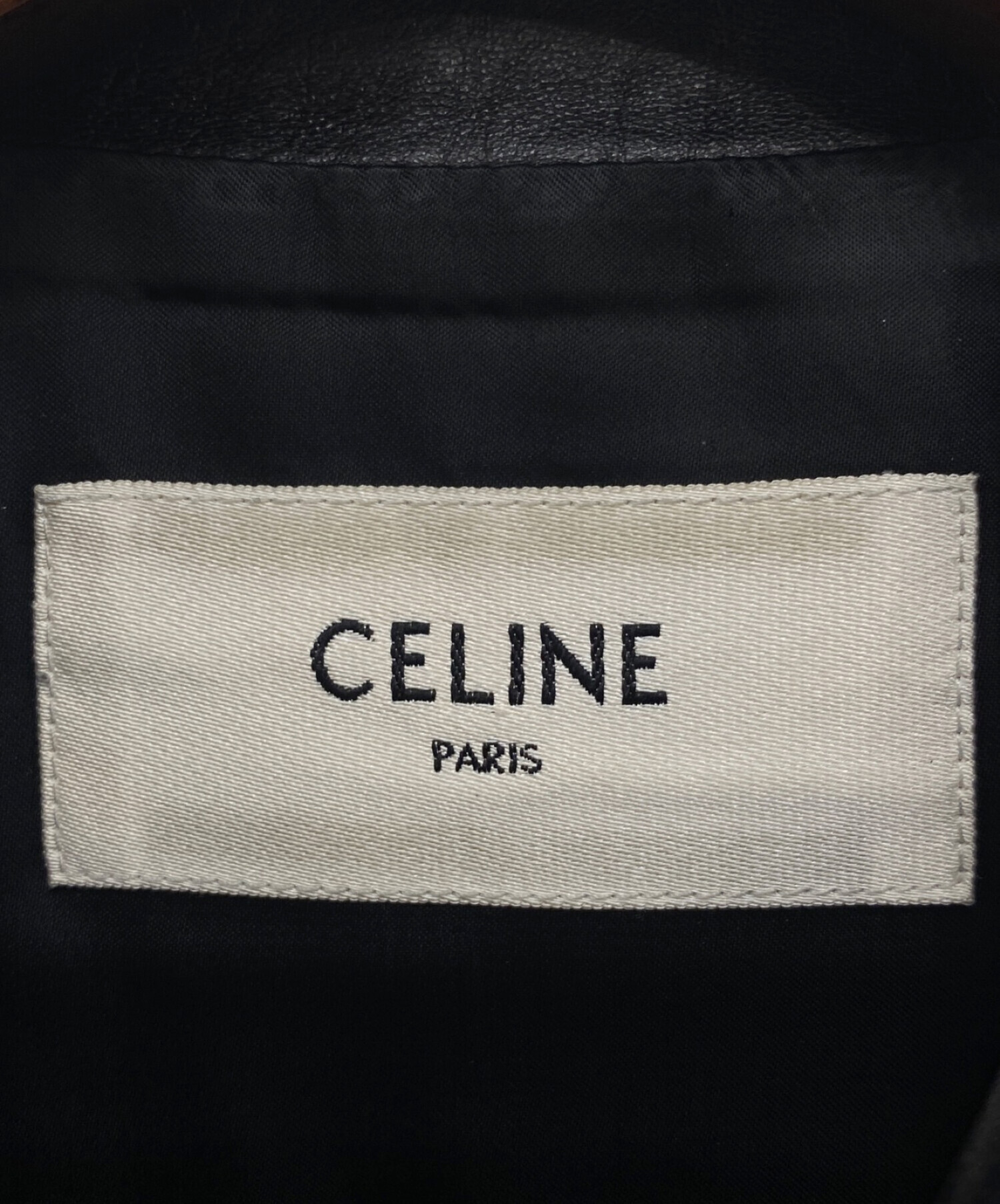 中古・古着通販】CELINE (セリーヌ) ラムスキンルーズブルゾン