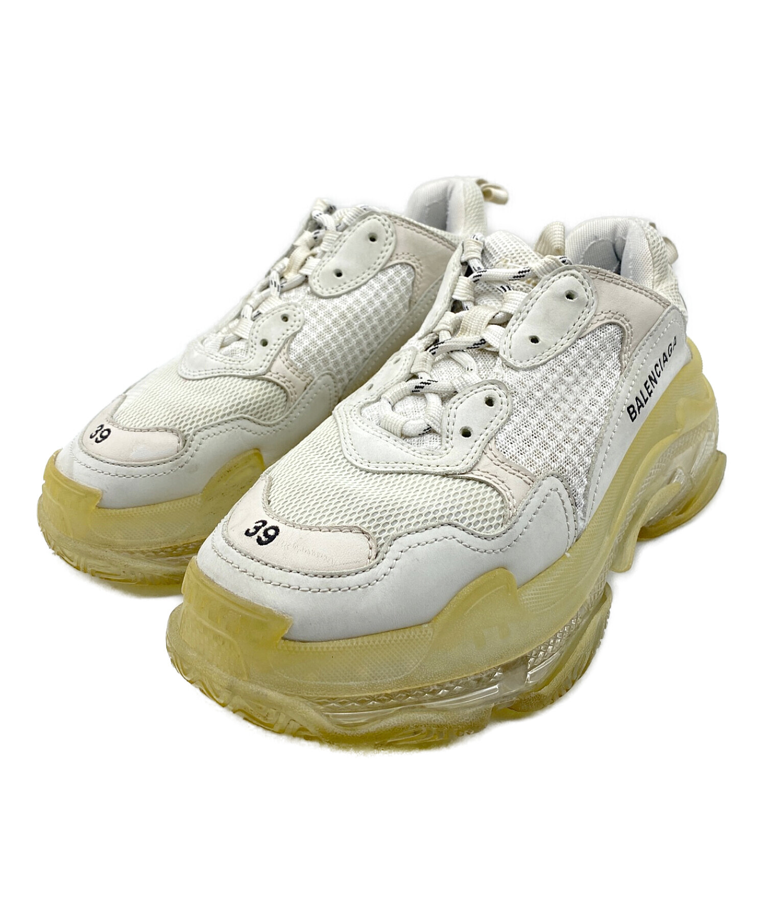 中古・古着通販】BALENCIAGA (バレンシアガ) TRIPLE S CLEAR SOLE 