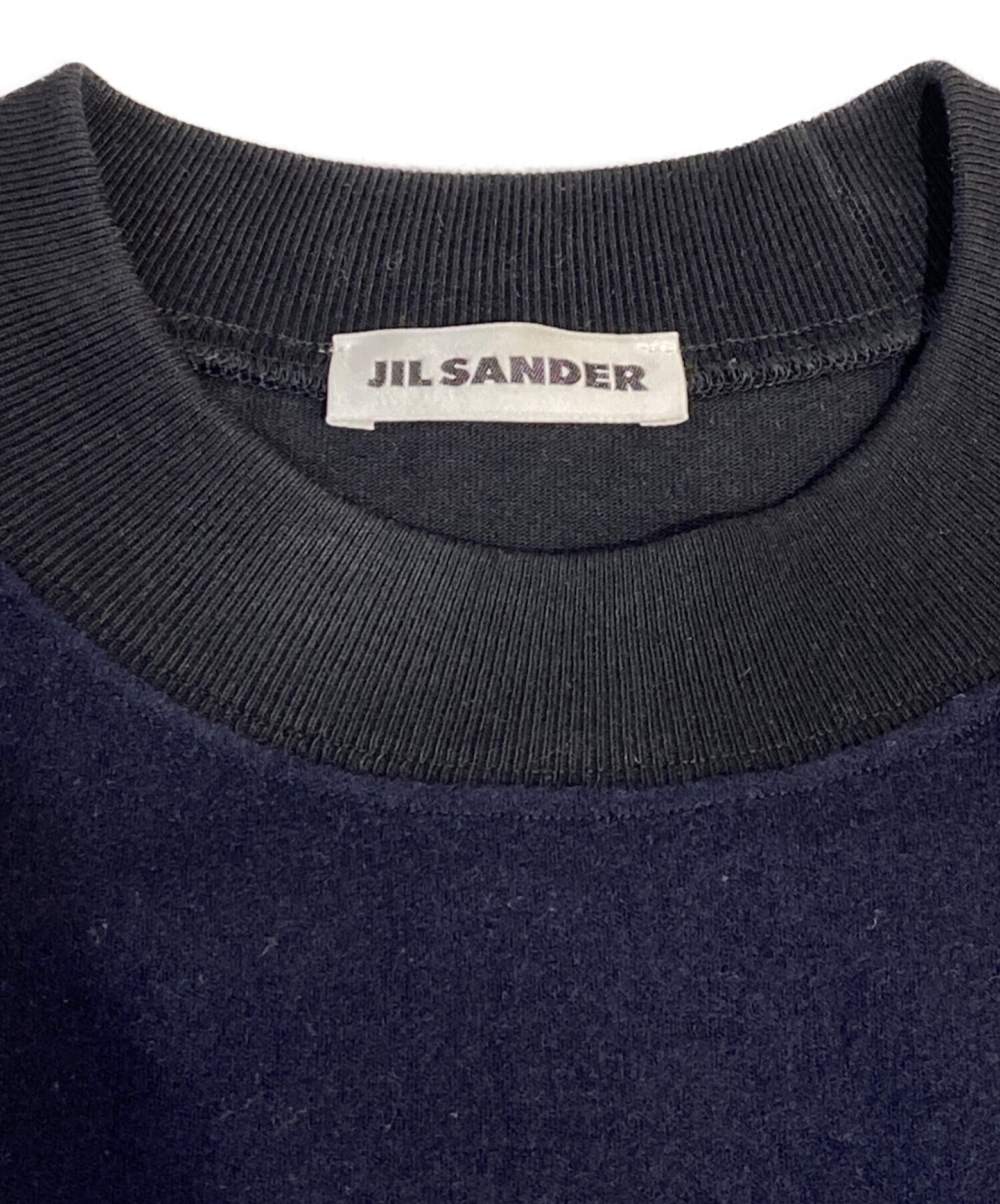 中古・古着通販】JIL SANDER (ジルサンダー) Patchwork Sweat ブラック