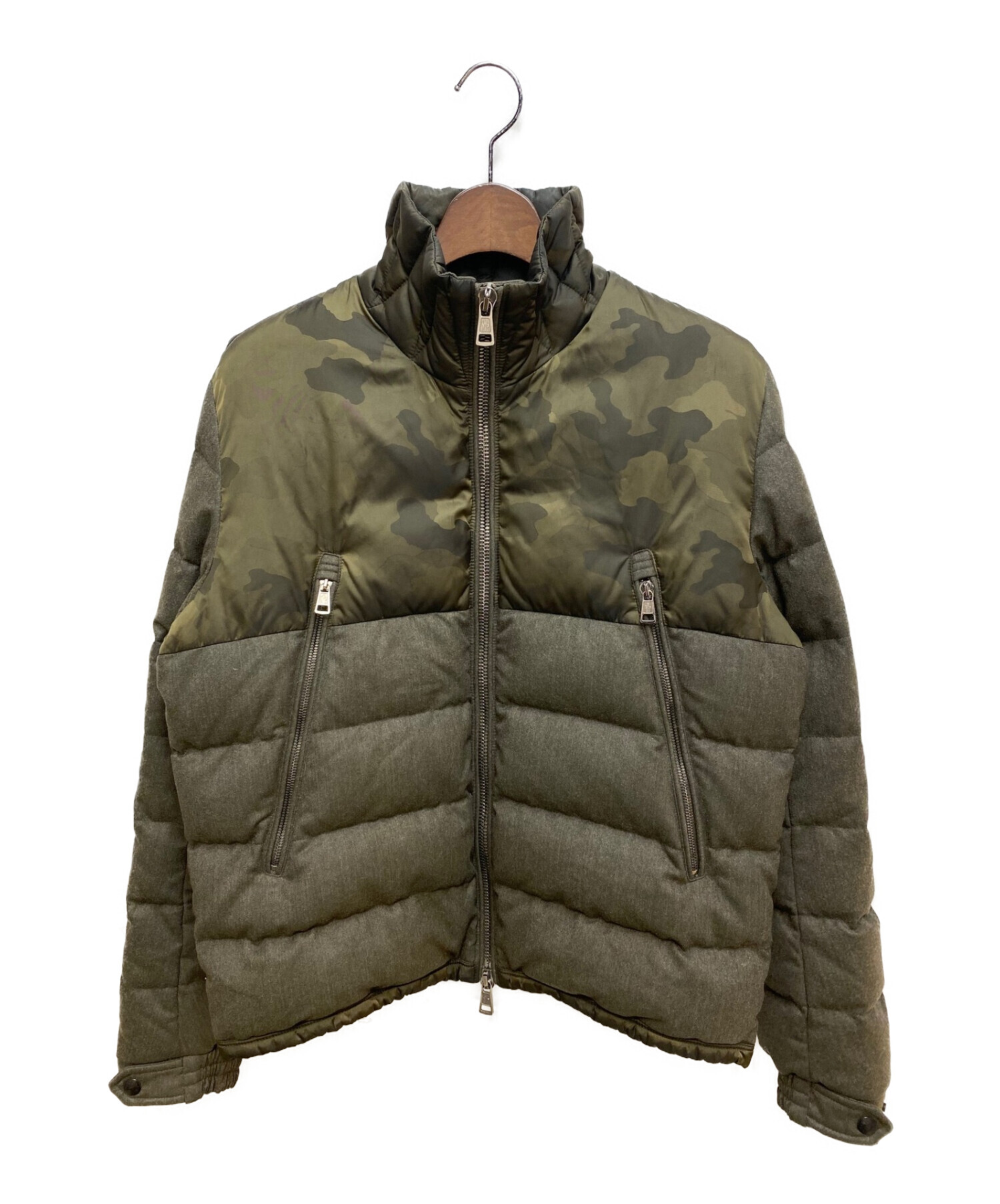 中古・古着通販】MONCLER (モンクレール) 切替ダウンジャケット