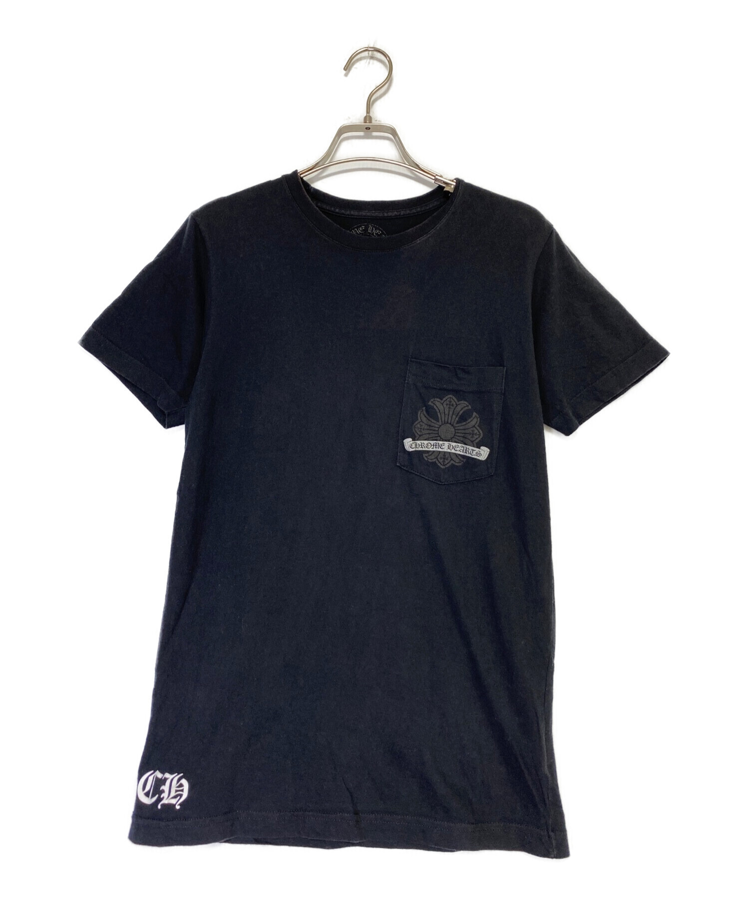 中古・古着通販】CHROME HEARTS (クロムハーツ) Tシャツ ブラック 