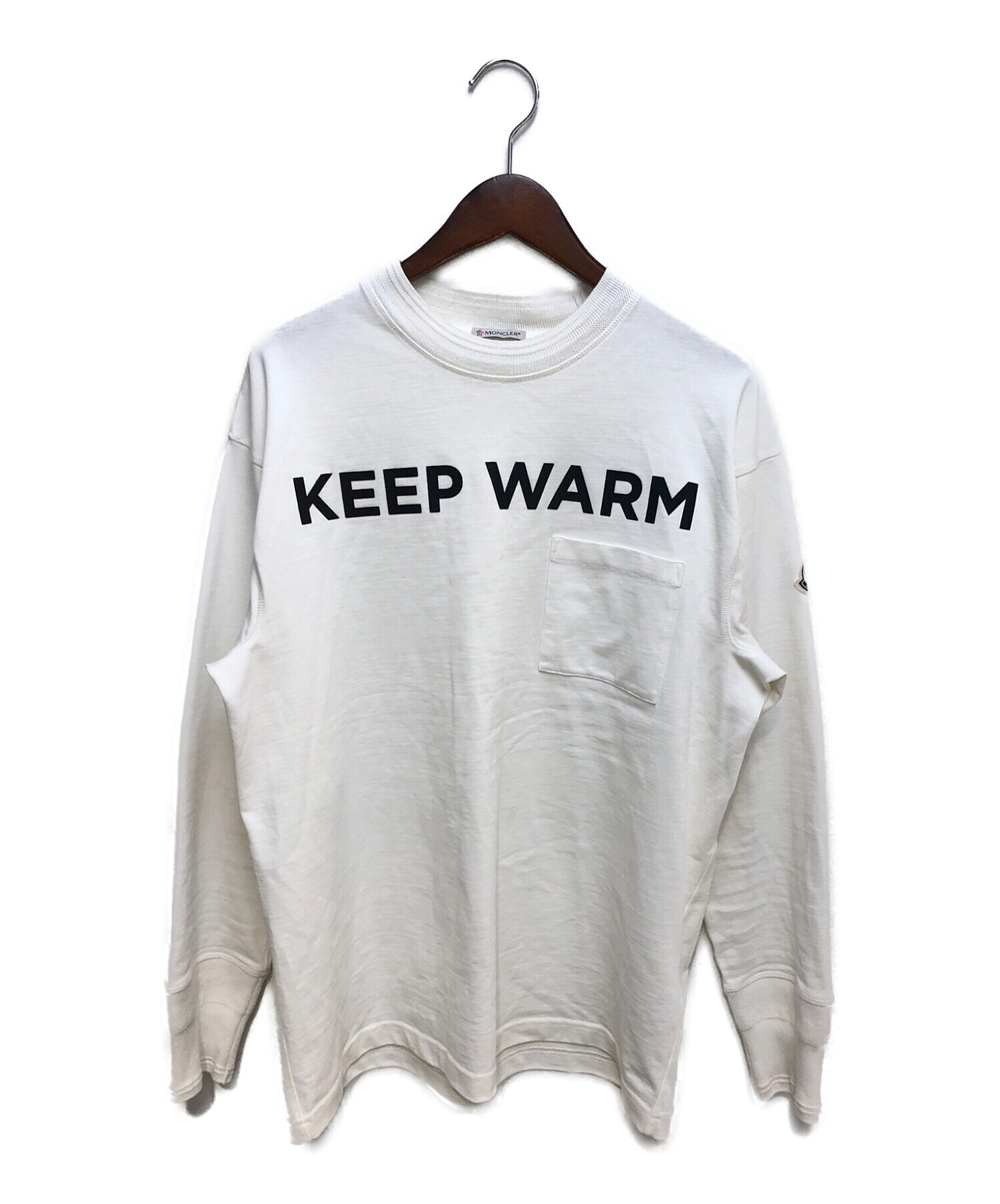 中古・古着通販】MONCLER (モンクレール) ラバープリントカットソー