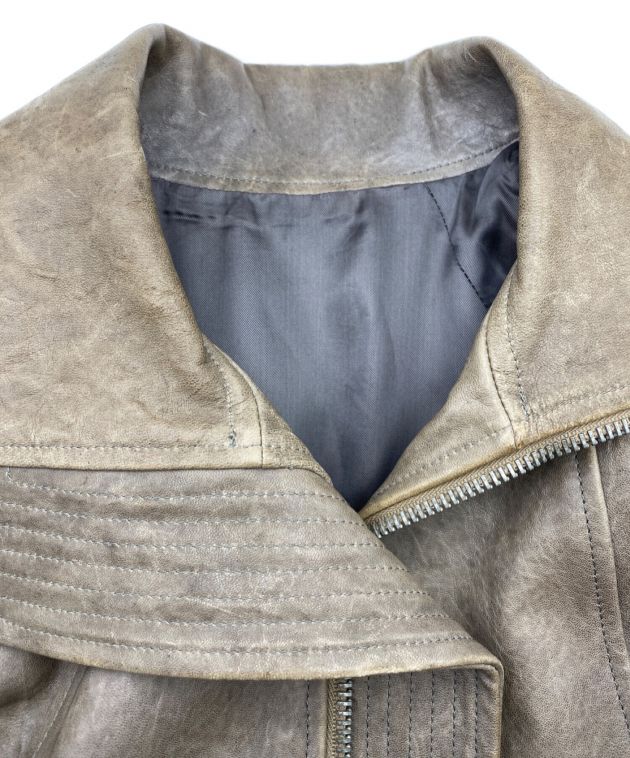 中古・古着通販】RICK OWENS (リック・オウエンス) レザージャケット