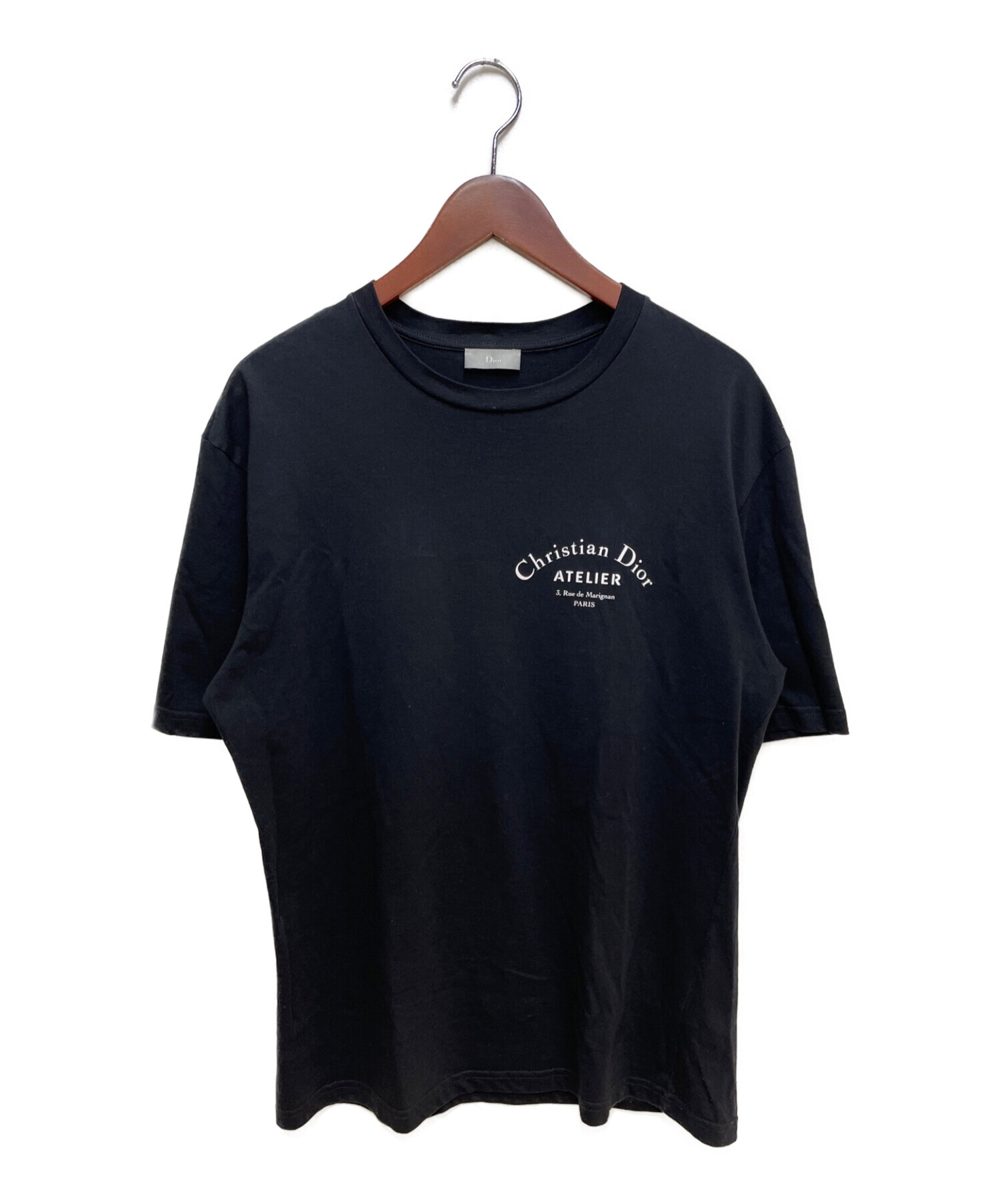 中古・古着通販】DIOR (ディオール) アトリエTシャツ ブラック サイズ