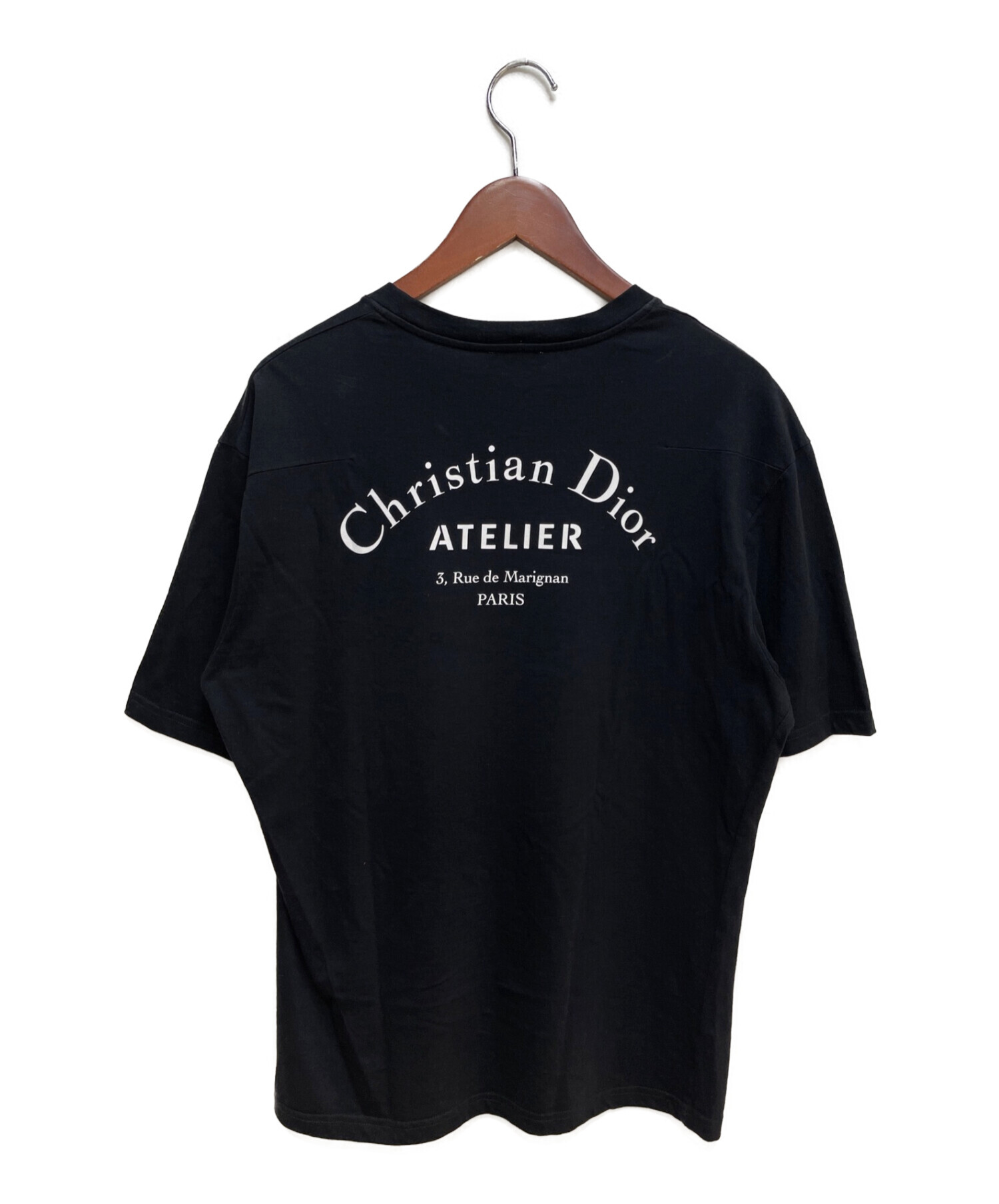 Christian Dior 半袖Tシャツ 38サイズ ディオール DIOR Tシャツ ブラック サイズS Dior Christian サイズ:S