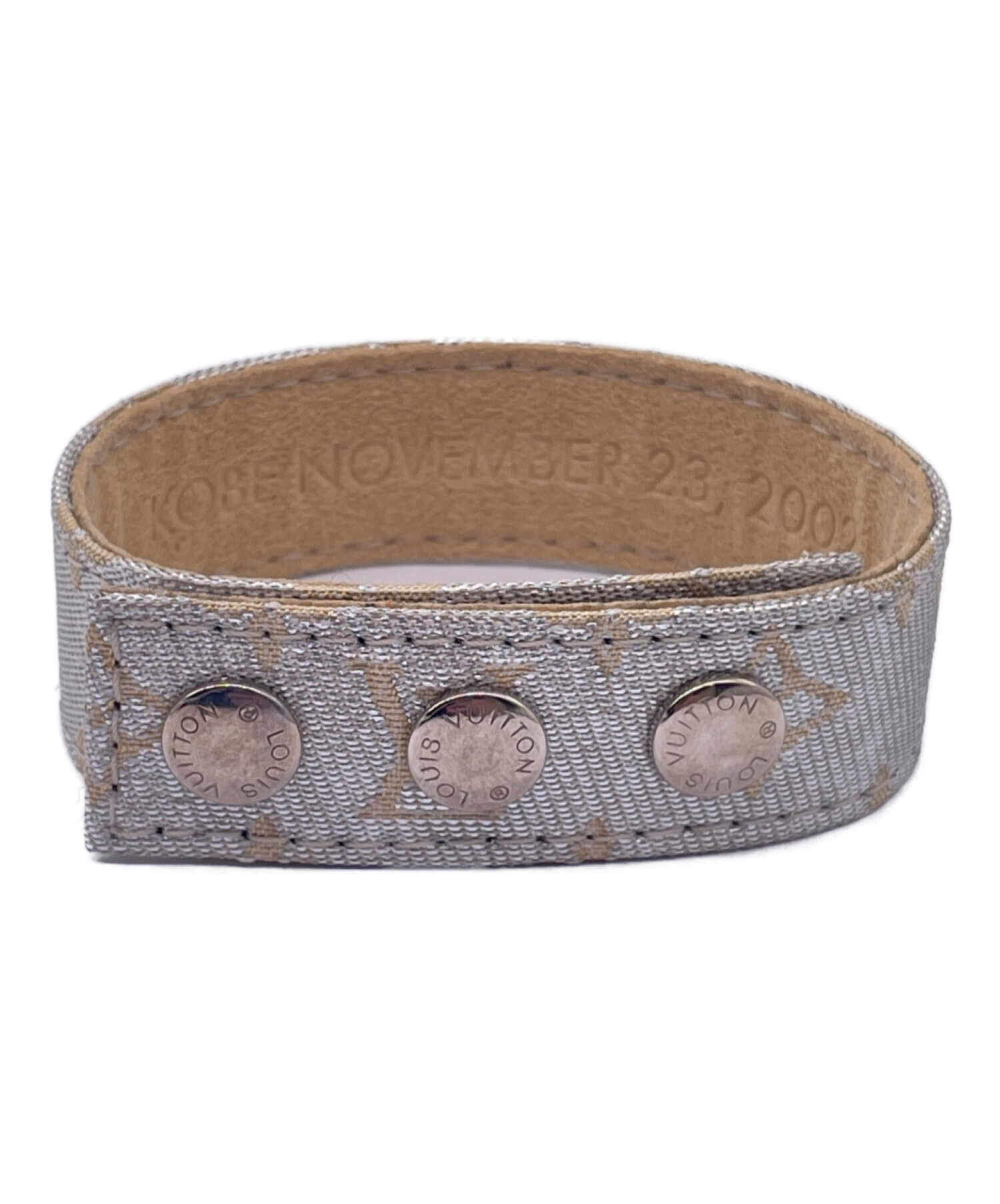 LOUIS VUITTON ノベルティ ブレスレット シルバー 中古・古着通販】LOUIS VUITTON (ルイ ヴィトン) ノベルティ