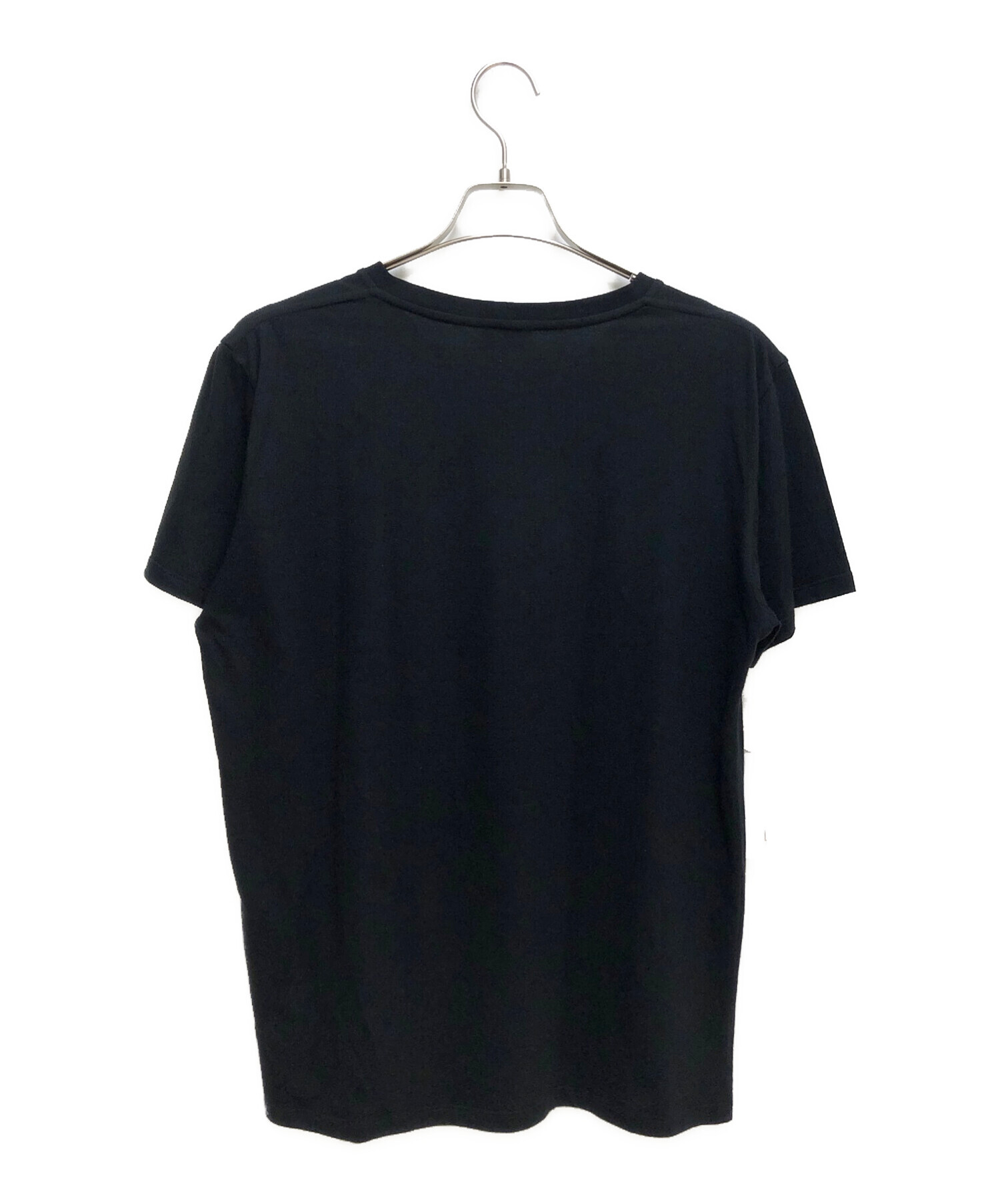 中古・古着通販】CELINE (セリーヌ) ロゴ刺繍Tシャツ ブラック サイズ