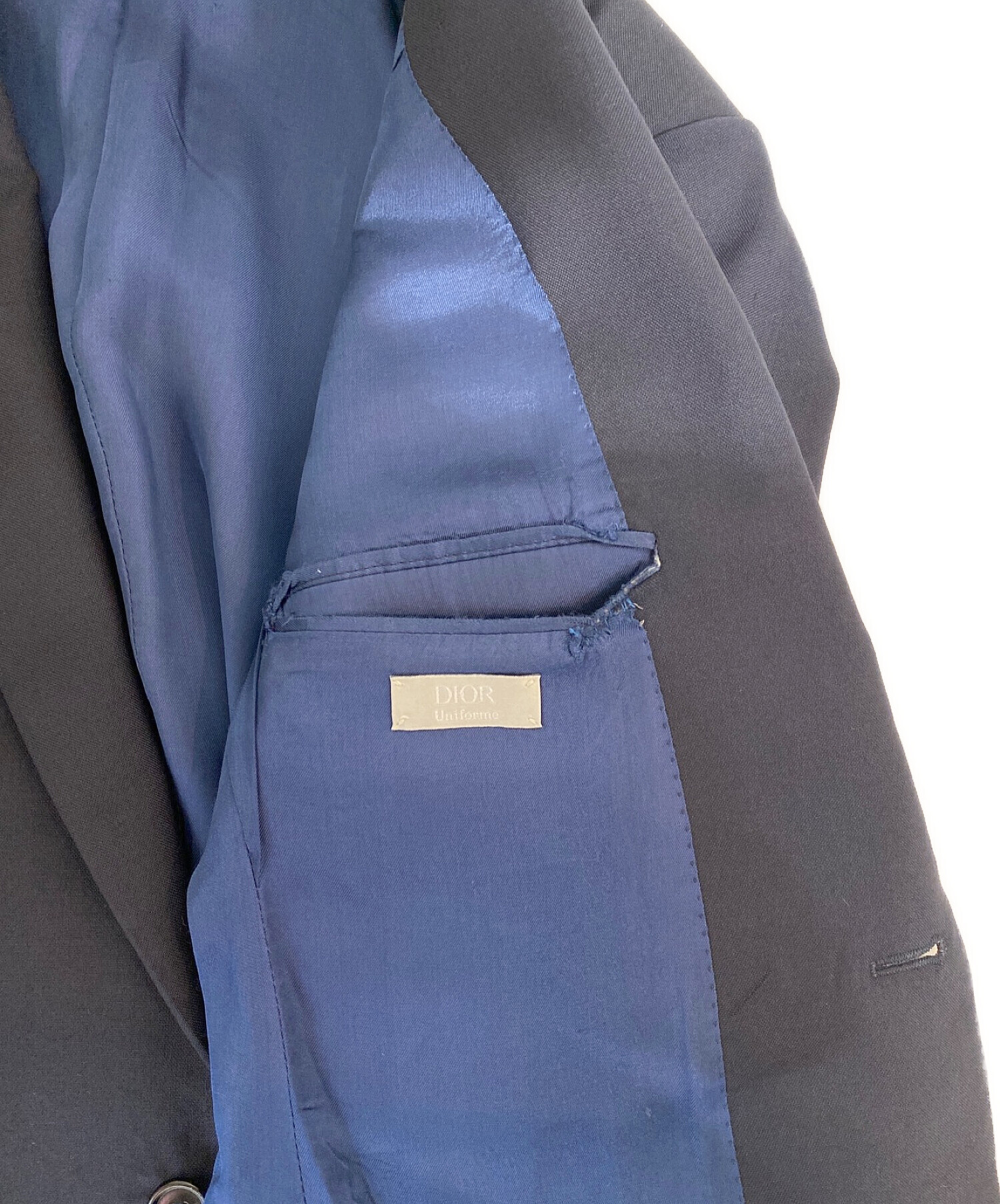 中古・古着通販】DIOR HOMME (ディオール オム) ピークドラペル