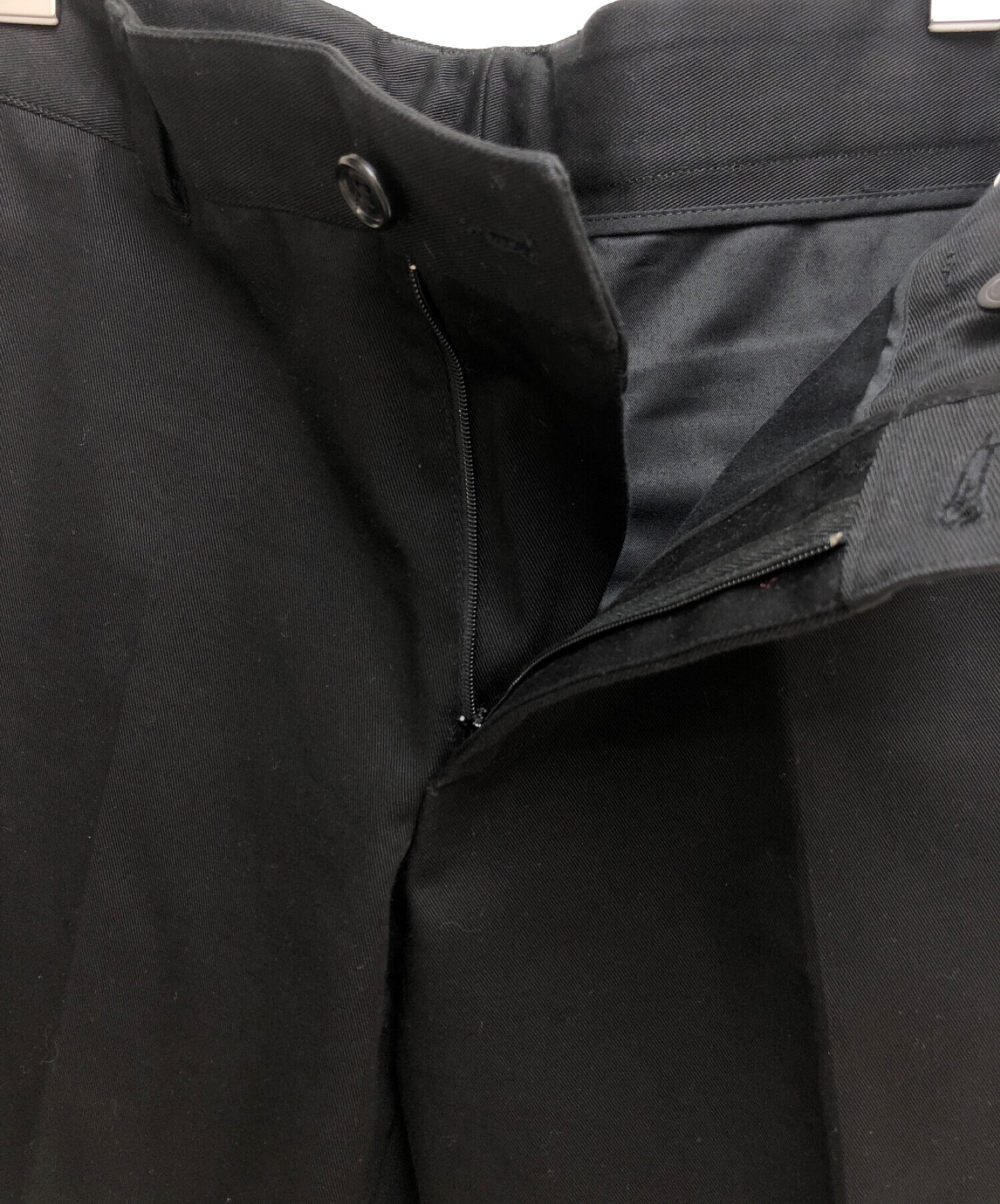 中古・古着通販】Dior (ディオール) チノパンツ ブラック サイズ:48