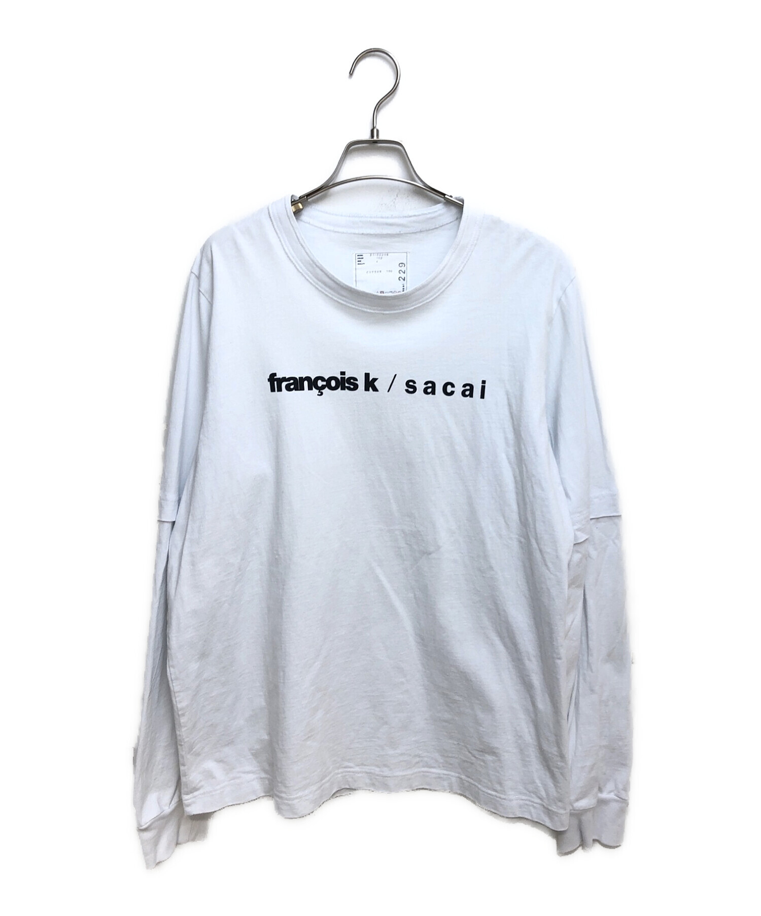 中古・古着通販】sacai (サカイ) ×フランソワ・K プリントカットソー