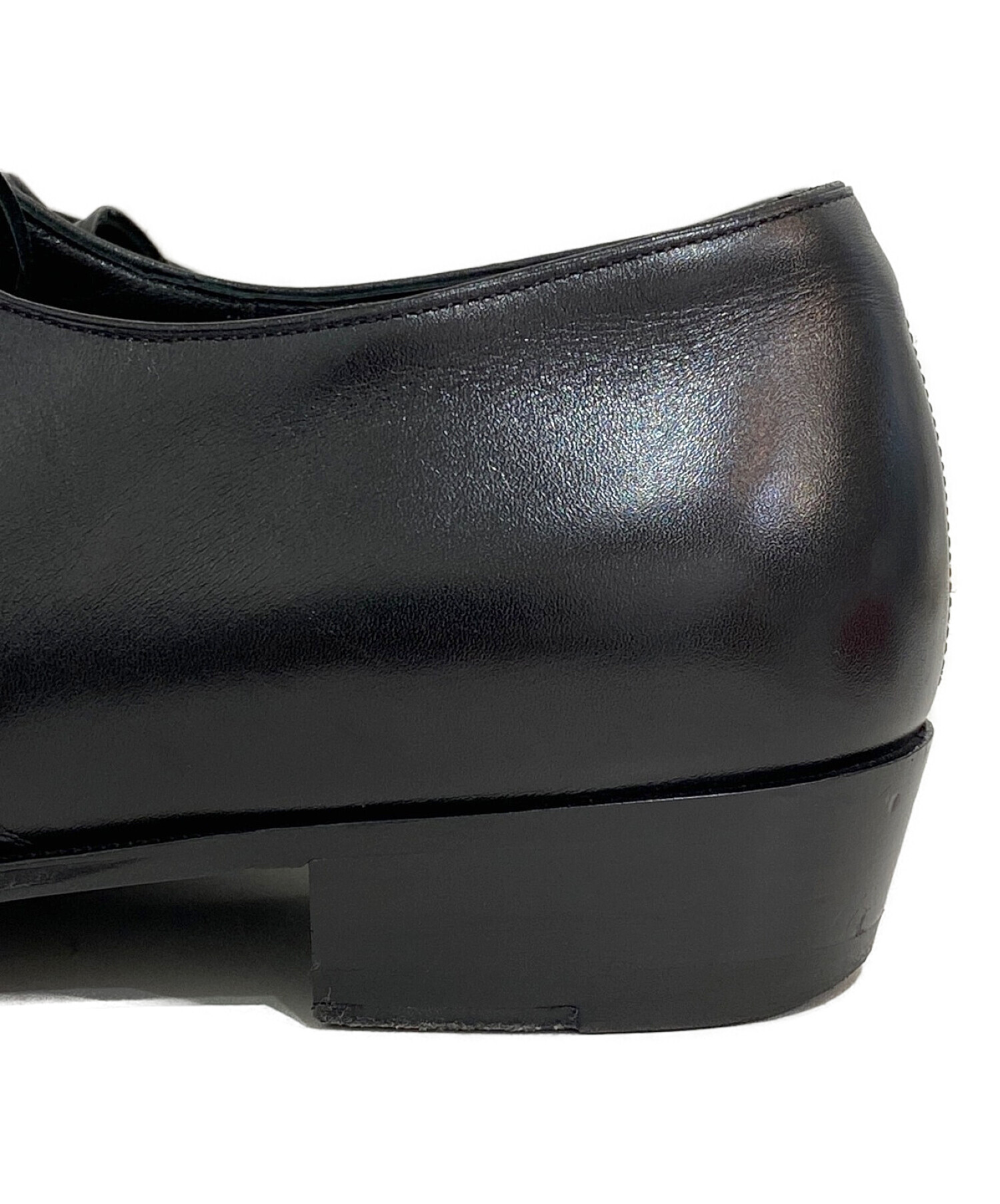 中古・古着通販】CELINE (セリーヌ) レザーシューズ ブラック サイズ