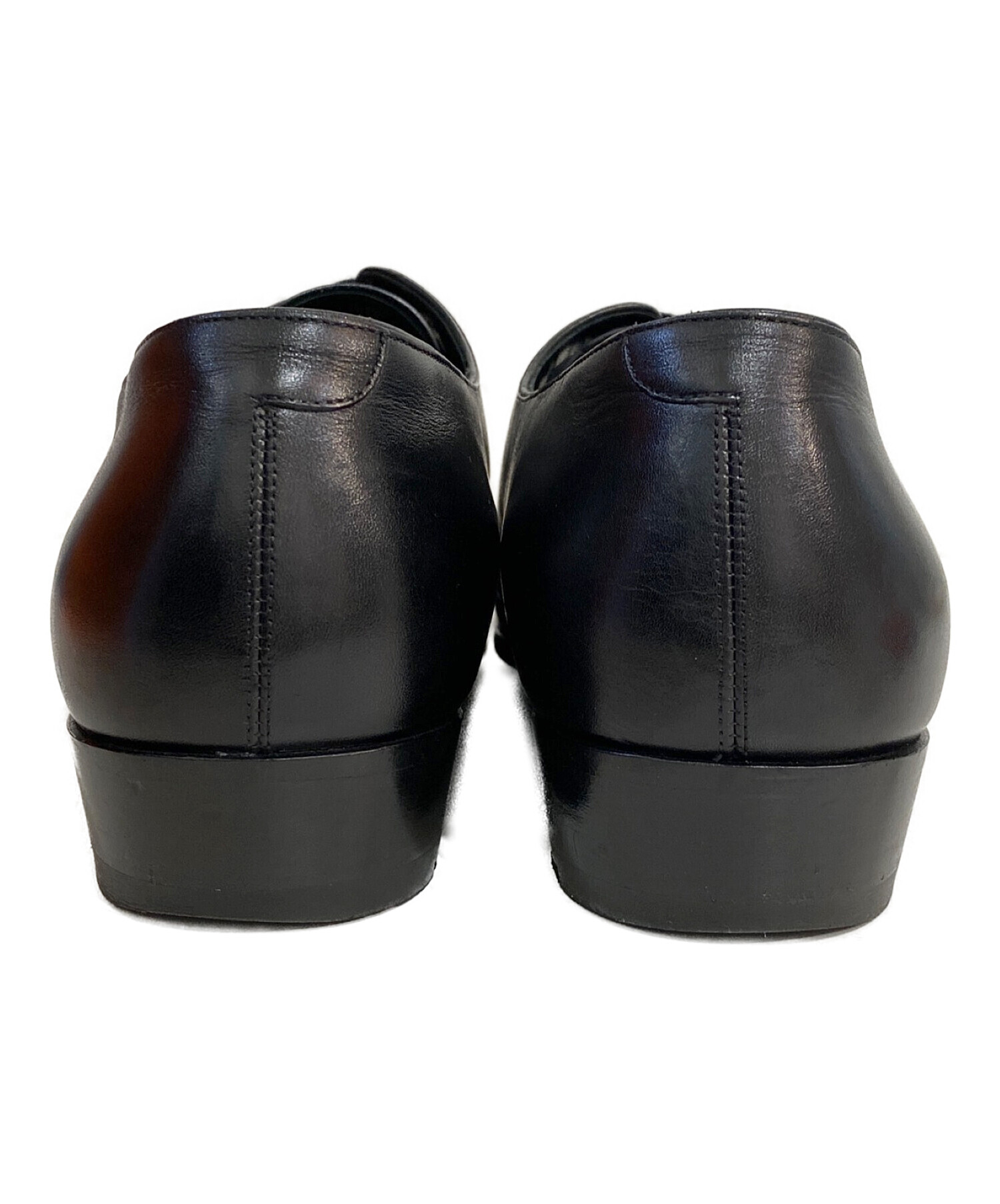 CELINE セリーヌ ブラック レザーシューズ 41 1/2 中古・古着通販】CELINE (セリーヌ) レザーシューズ ブラック サイズ