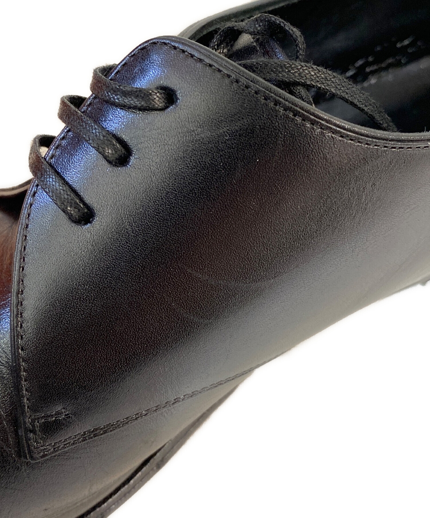 中古・古着通販】CELINE (セリーヌ) レザーシューズ ブラック サイズ